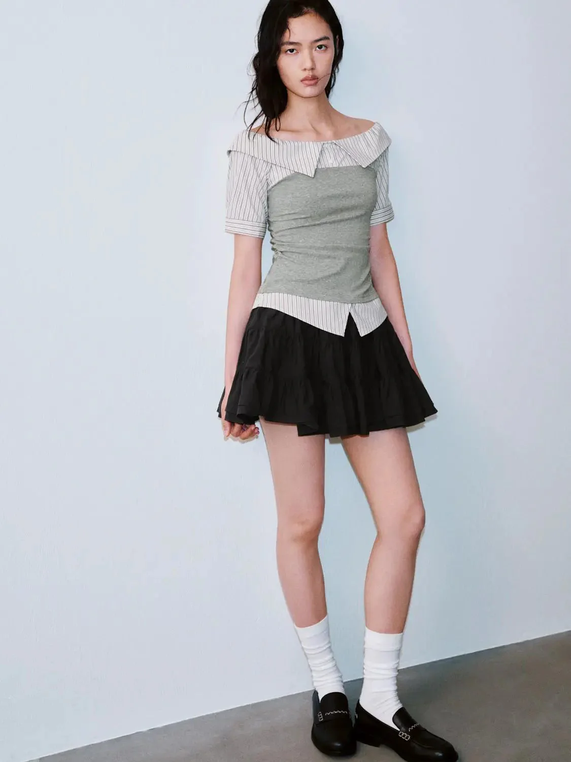 17242-two-tone-striped-overlay-cotton-blend-shirt-5.webp Two Tone Striped Overlay Cotton Blend Shirt