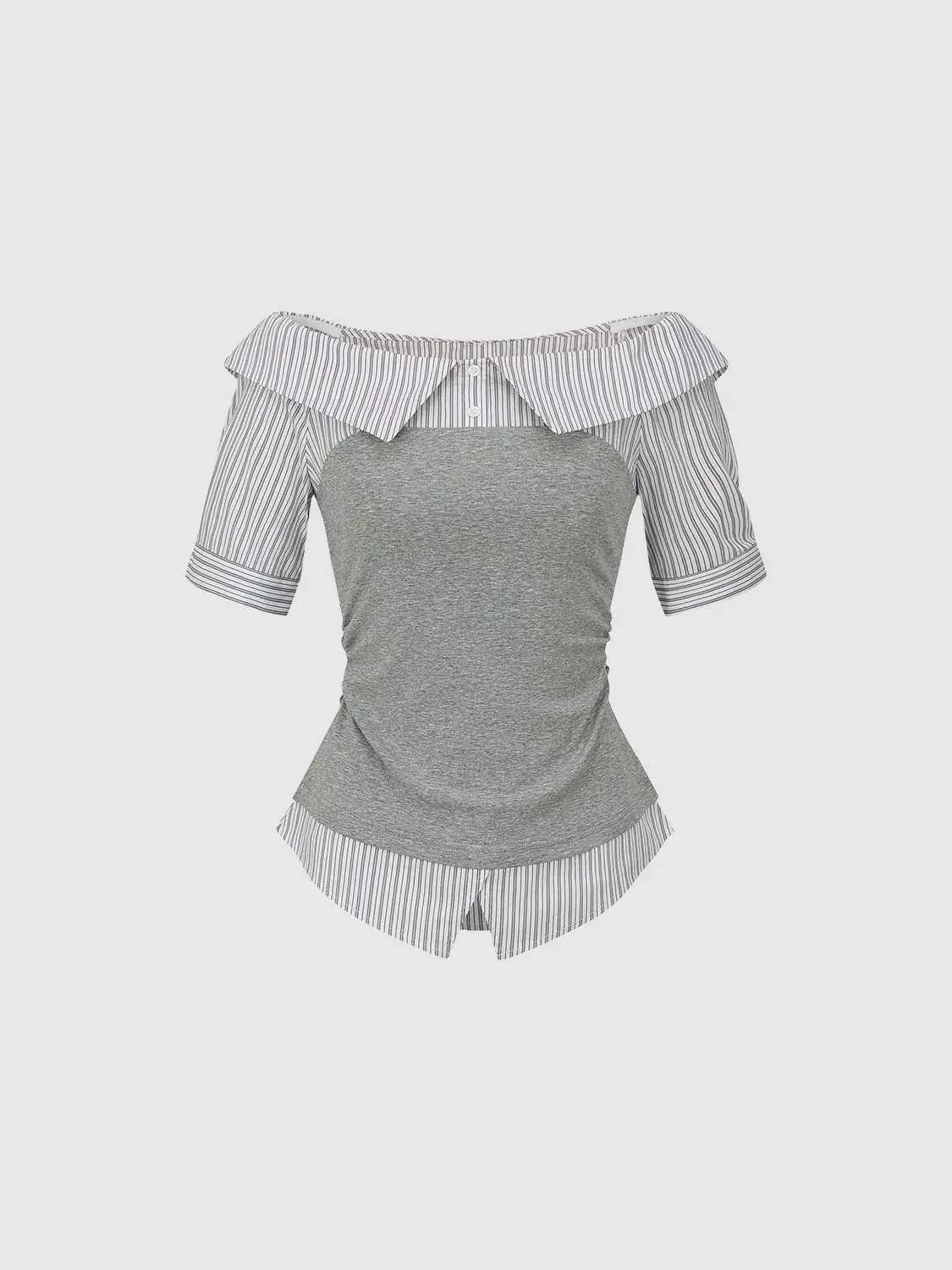 17242-two-tone-striped-overlay-cotton-blend-shirt-7.webp Two Tone Striped Overlay Cotton Blend Shirt
