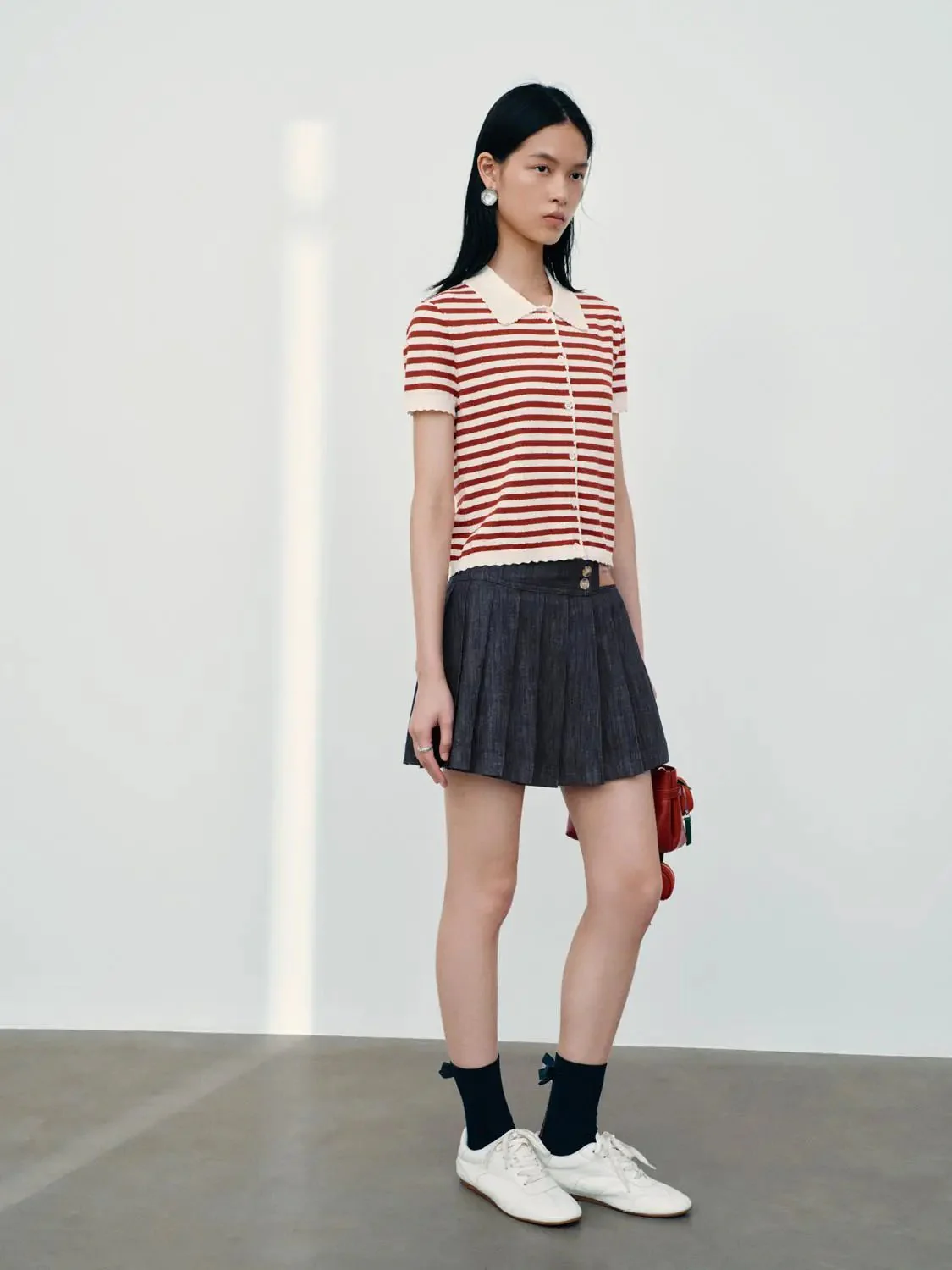 17248-contrast-striped-short-sleeve-knitted-cardigans-5.webp Contrast Striped Short Sleeve Knitted Cardigans
