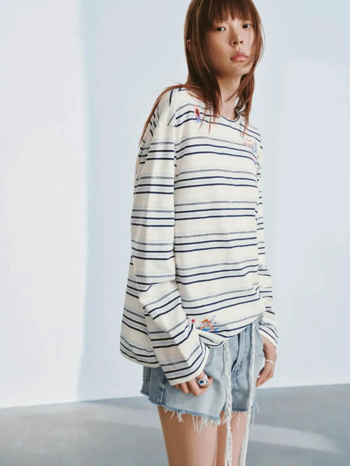 17272-embroidered-contrast-striped-long-sleeve-t-shirts-top-3.webp Embroidered Contrast Striped Long Sleeve T-Shirts Top