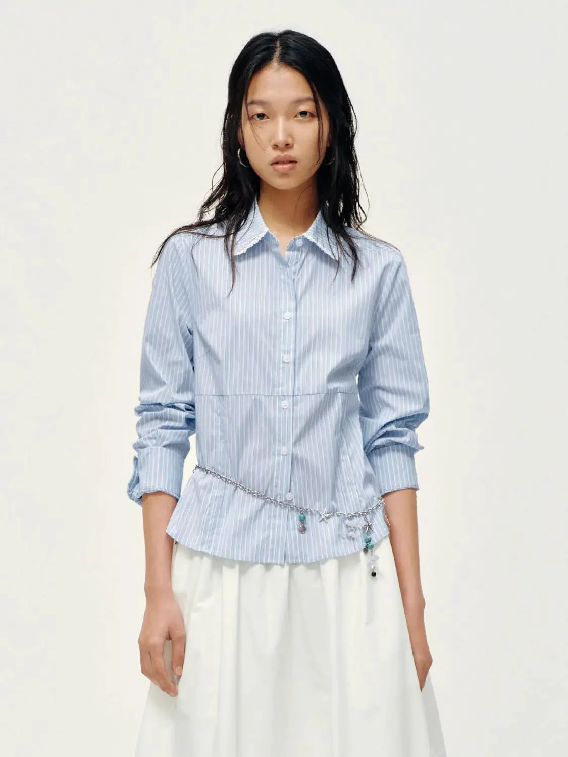 17390-ruffle-trim-striped-shirts-1.webp Ruffle Trim Striped Shirts