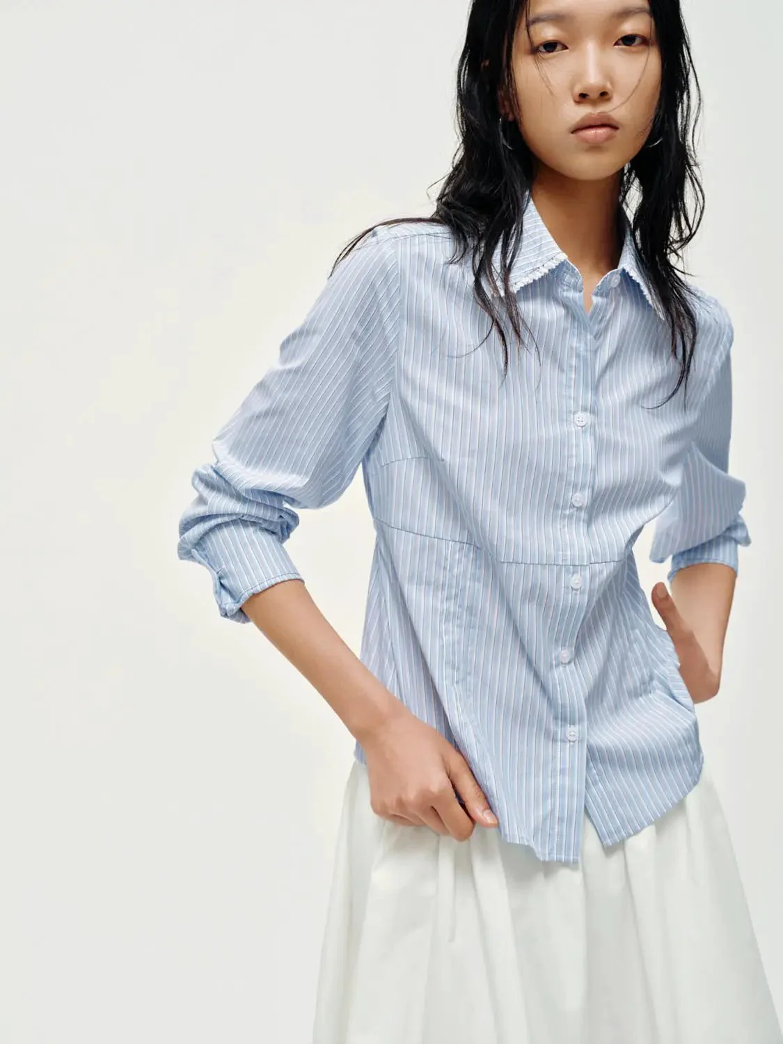 17390-ruffle-trim-striped-shirts-2.webp Ruffle Trim Striped Shirts