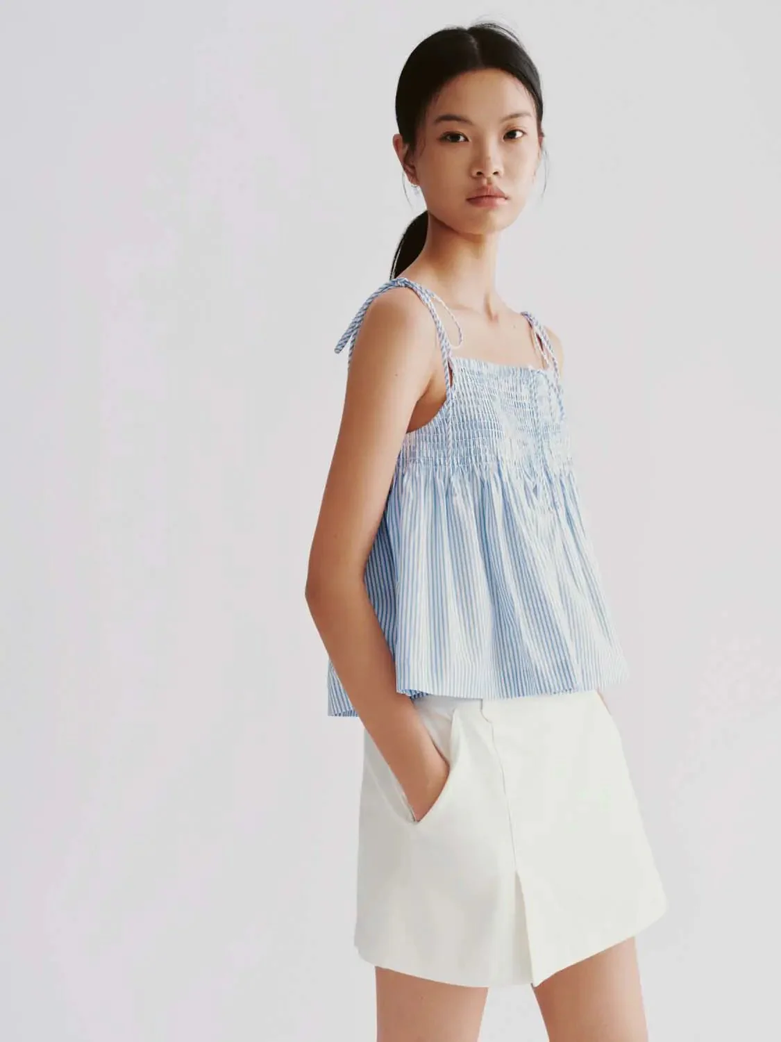 17444-strappy-shirring-detail-cami-tops-2.webp Strappy Shirring Detail Cami Tops