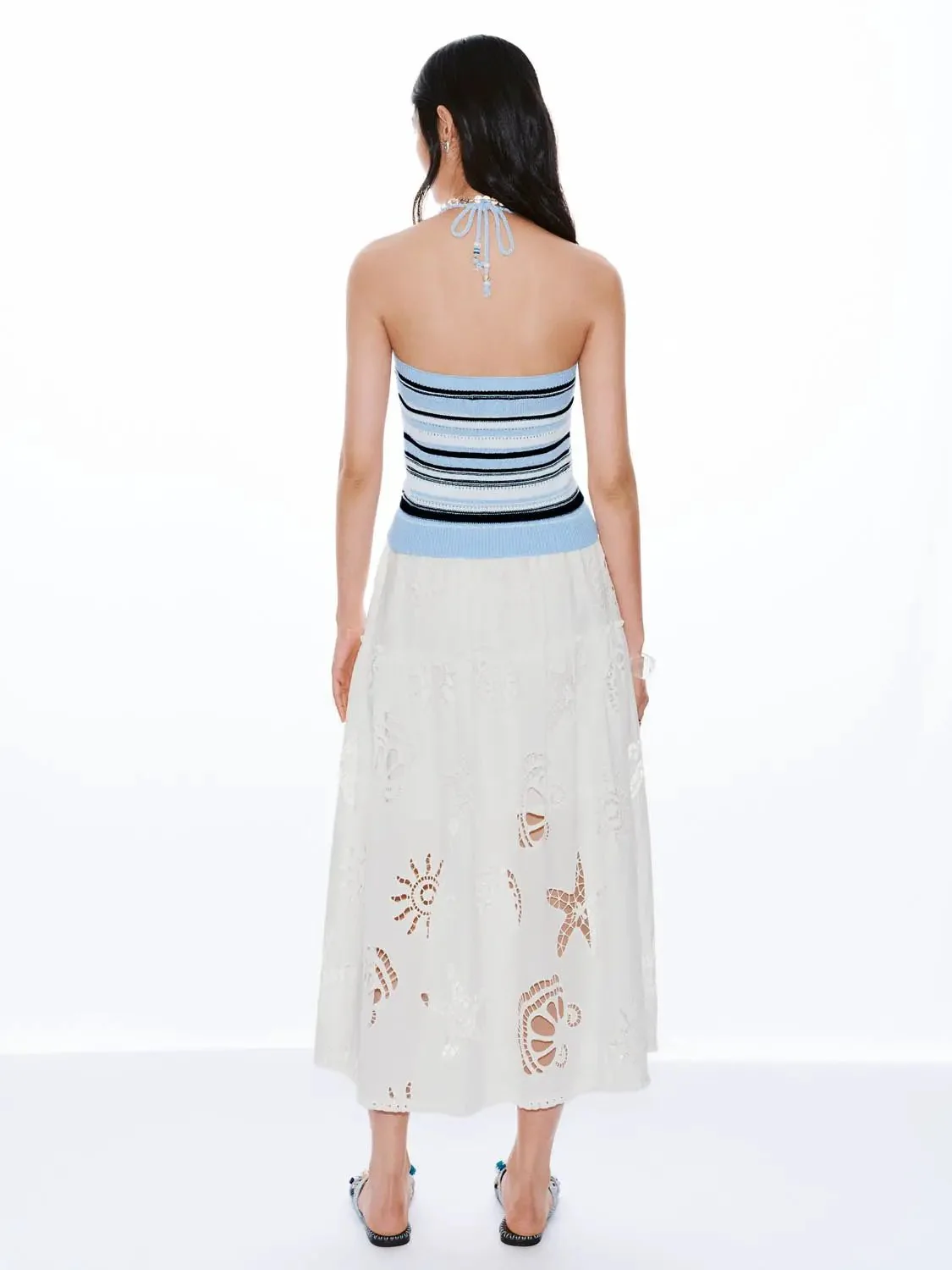 17450-halter-neck-contrast-striped-knitted-sleeveless-t-shirts-6.webp Halter Neck Contrast Striped Knitted Sleeveless T-Shirts
