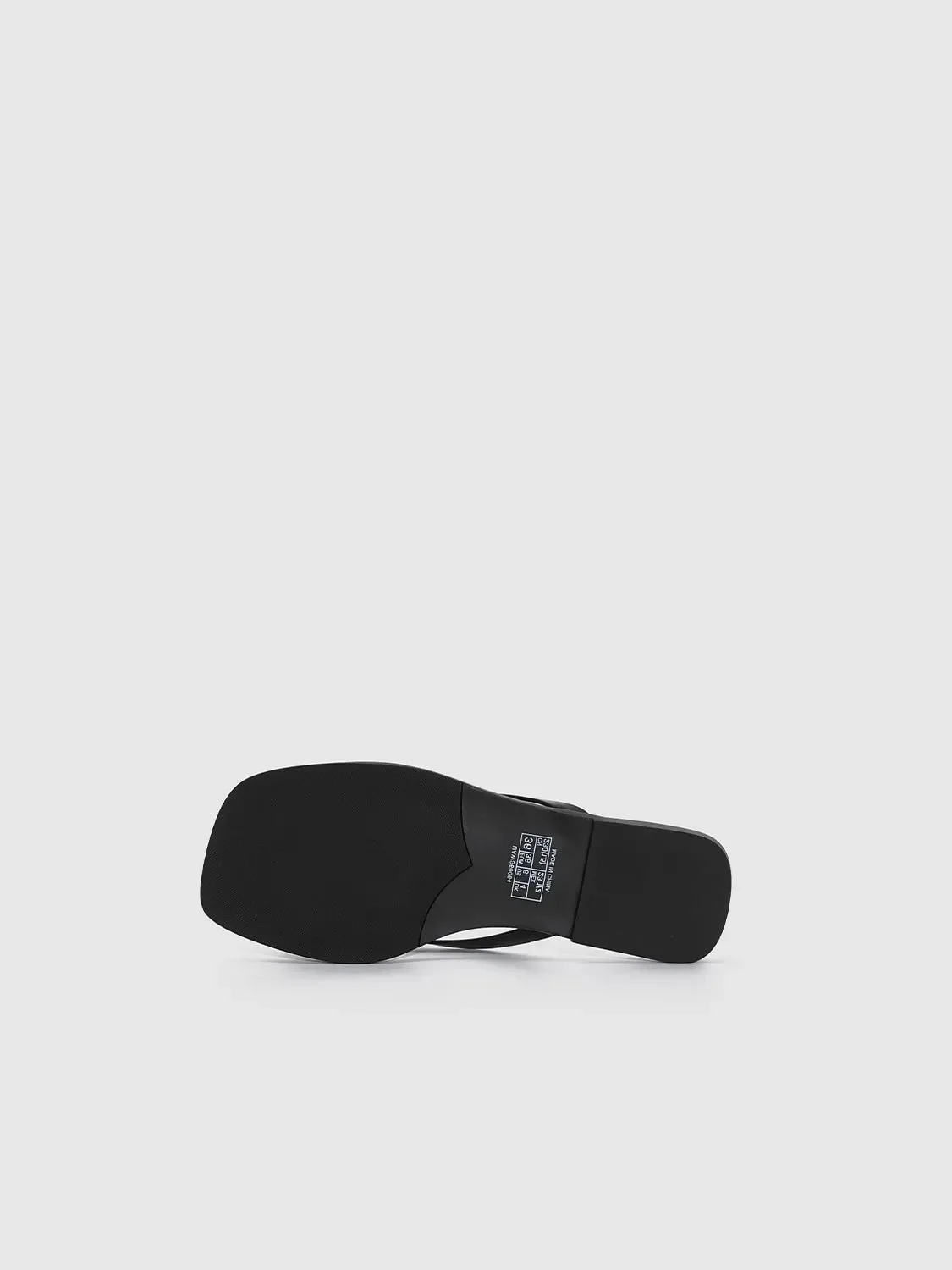 17475-faux-leather-slipper-with-metal-decor-square-toe-4.webp Faux Leather Slipper With Metal Decor Square Toe