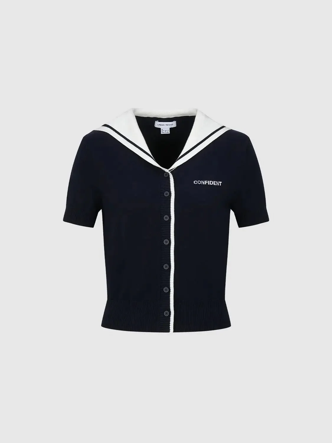 17558-cotton-knit-sailor-collar-short-sleeve-cardigan-15.webp Cotton Knit Sailor Collar Short Sleeve Cardigan