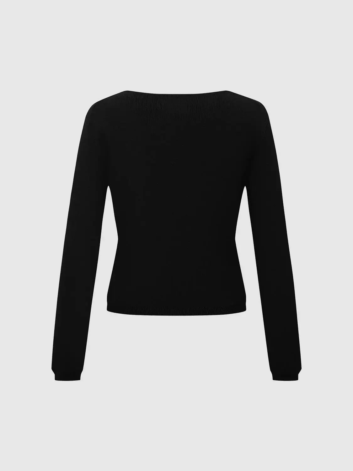 17584-cotton-knit-top-with-asymmetric-neck-t-shirt-5.webp Cotton Knit Top With Asymmetric Neck T Shirt