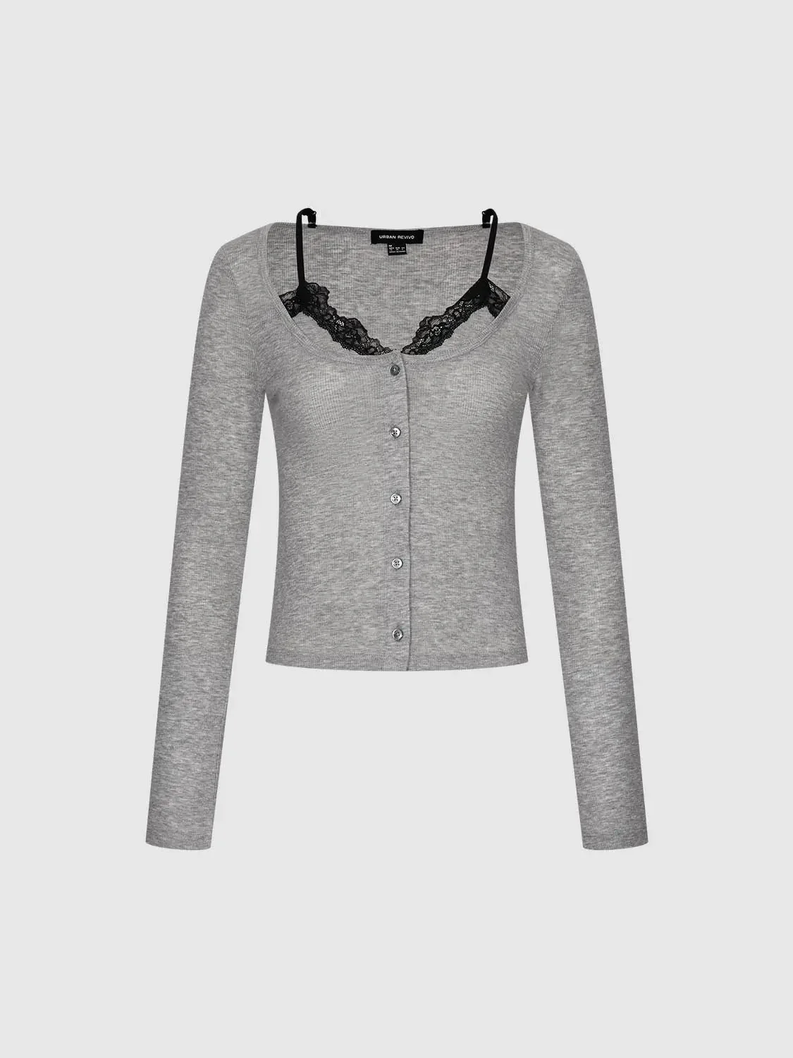 17603-wool-lyocell-lace-trim-cardigan-1.webp Wool Lyocell Lace Trim Cardigan