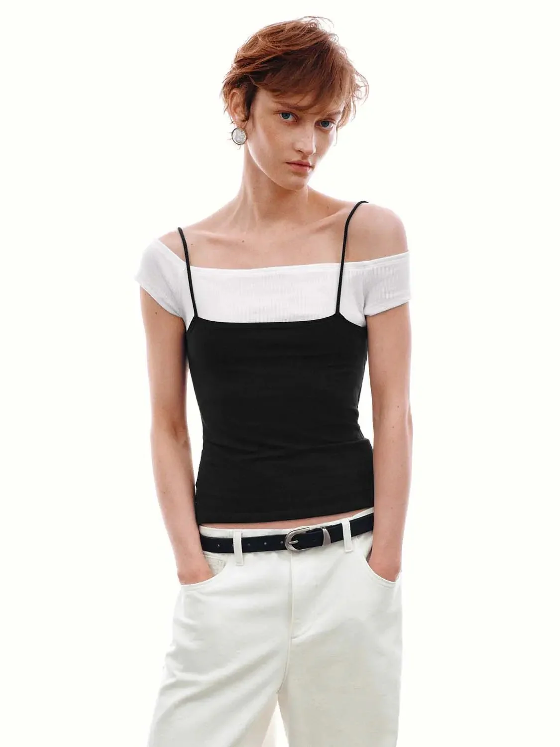 17653-two-tone-cotton-blend-layered-design-tank-top-1.webp Two Tone Cotton Blend Layered Design Tank Top