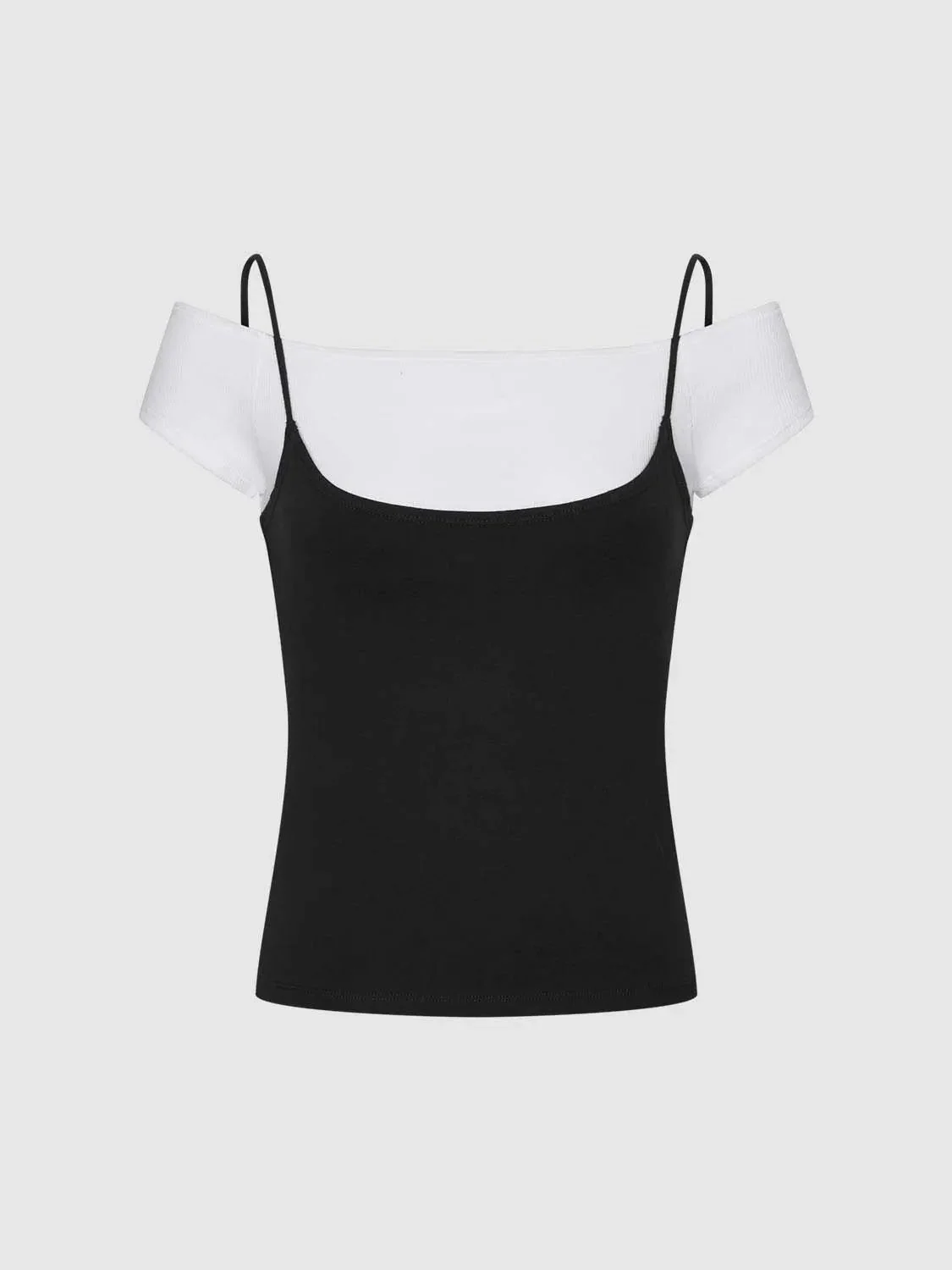 17653-two-tone-cotton-blend-layered-design-tank-top-7.webp Two Tone Cotton Blend Layered Design Tank Top
