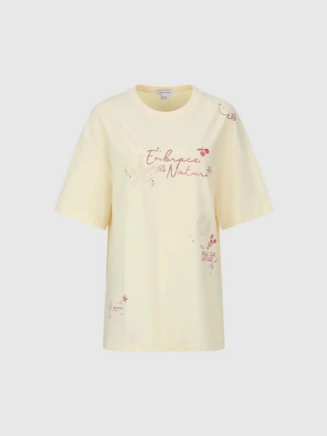 17670-soft-cotton-printed-crew-neck-floral-script-t-shirts-7.webp Soft Cotton Printed Crew Neck Floral Script T-Shirts