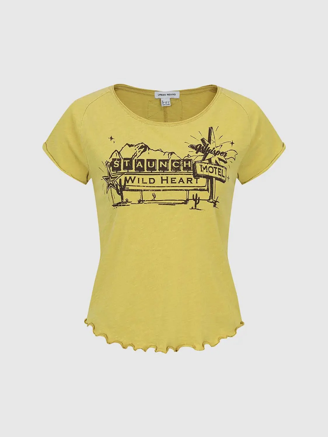 17730-cotton-ruffle-trim-printed-graphic-t-shirts-7.webp Cotton Ruffle Trim Printed Graphic T Shirts