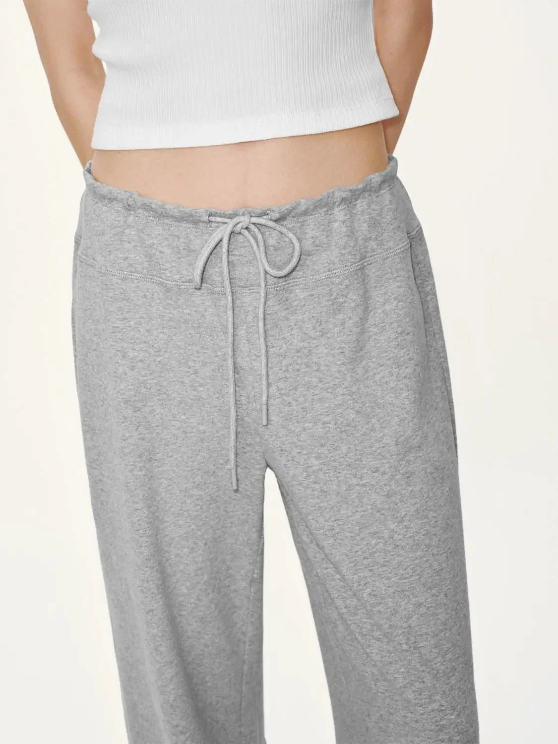 17764-pull-on-drawstring-flare-leg-pants-5.webp Pull On Drawstring Flare Leg Pants