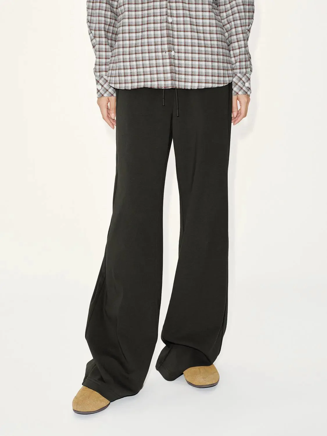 17764-pull-on-drawstring-flare-leg-pants-9.webp Pull On Drawstring Flare Leg Pants