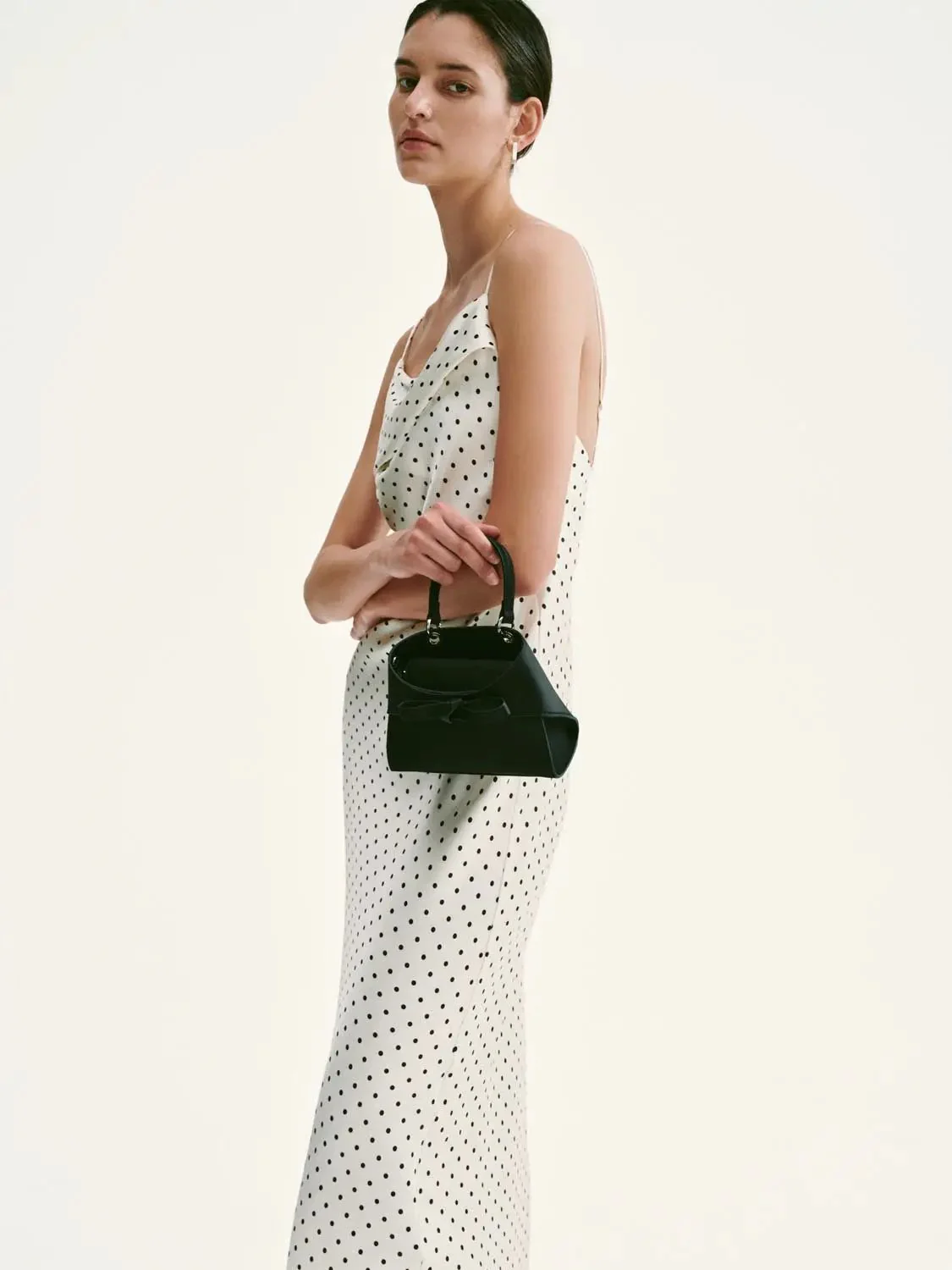1780-polka-dot-cowl-neck-strappy-elegant-maxi-dress-11.webp Polka Dot Cowl Neck Strappy Elegant Maxi Dress