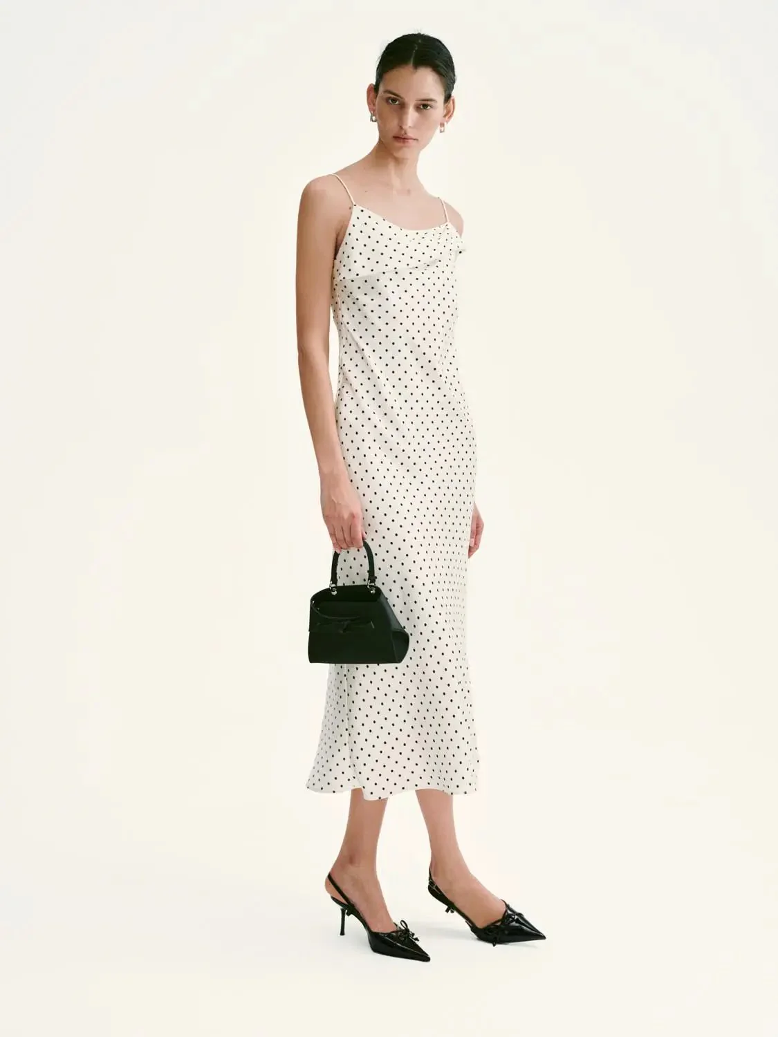1780-polka-dot-cowl-neck-strappy-elegant-maxi-dress-13.webp Polka Dot Cowl Neck Strappy Elegant Maxi Dress