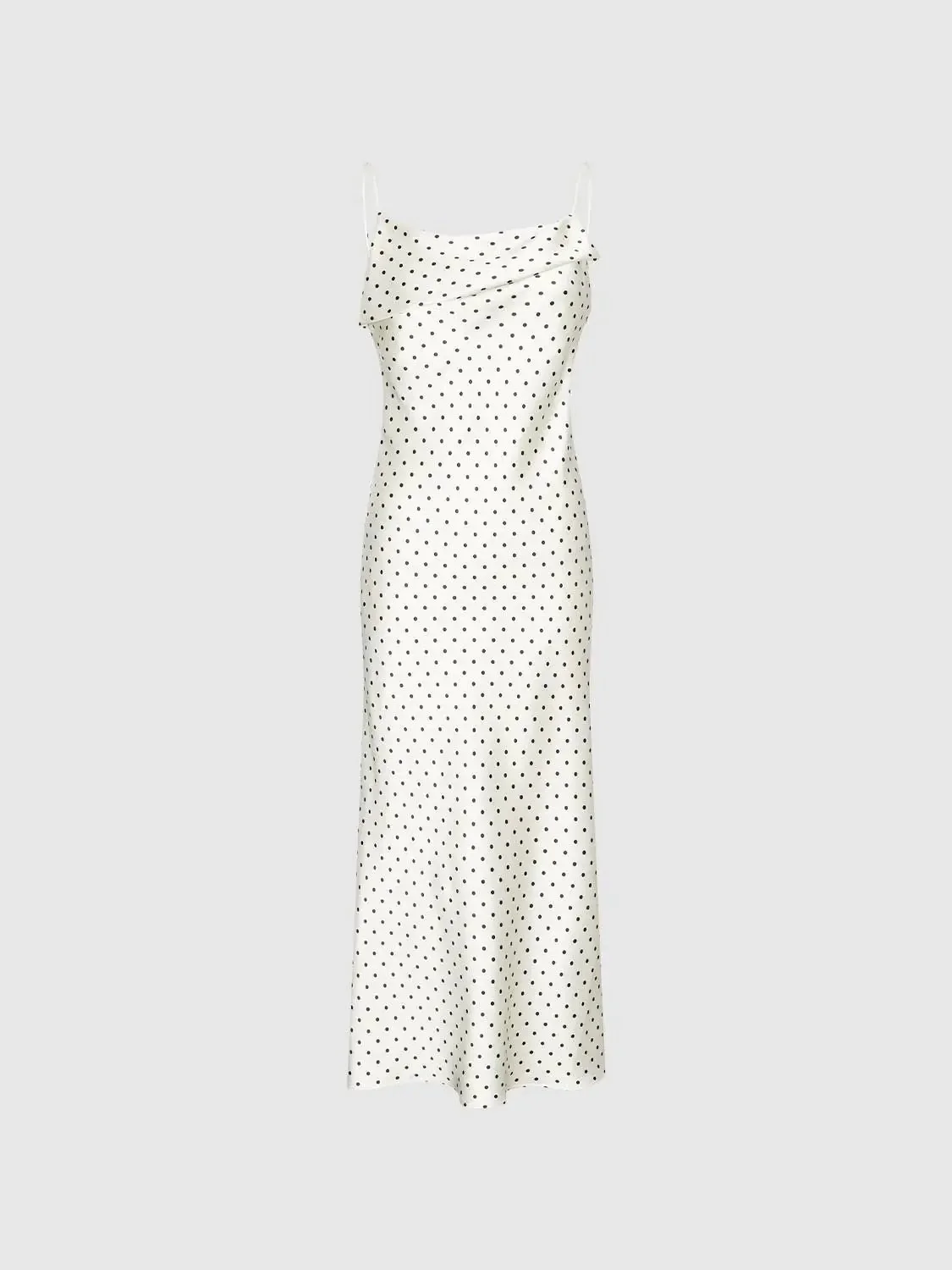 1780-polka-dot-cowl-neck-strappy-elegant-maxi-dress-15.webp Polka Dot Cowl Neck Strappy Elegant Maxi Dress