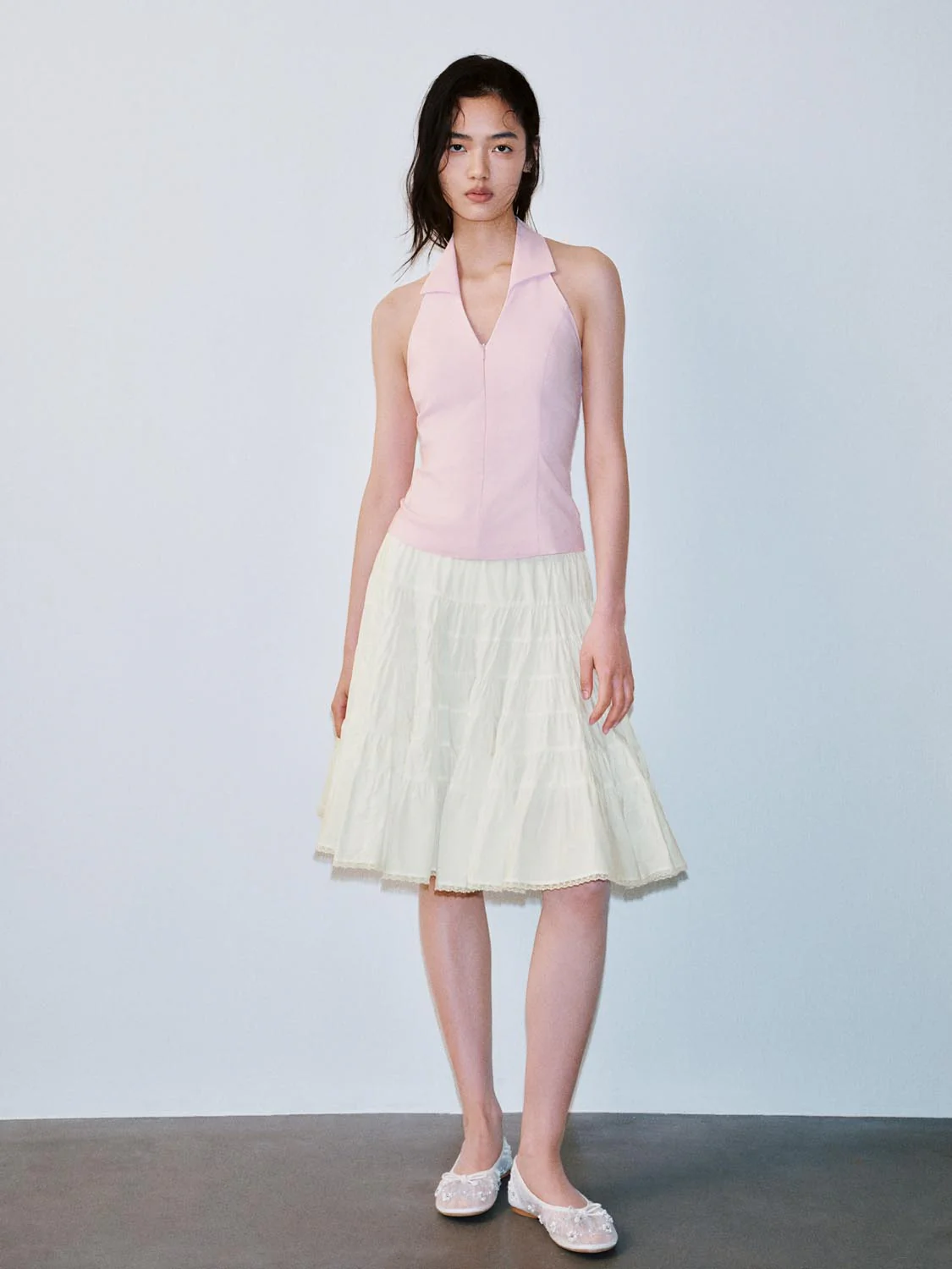 17812-collared-halter-neck-sleeveless-cami-tops-4.webp Collared Halter Neck Sleeveless Cami Tops