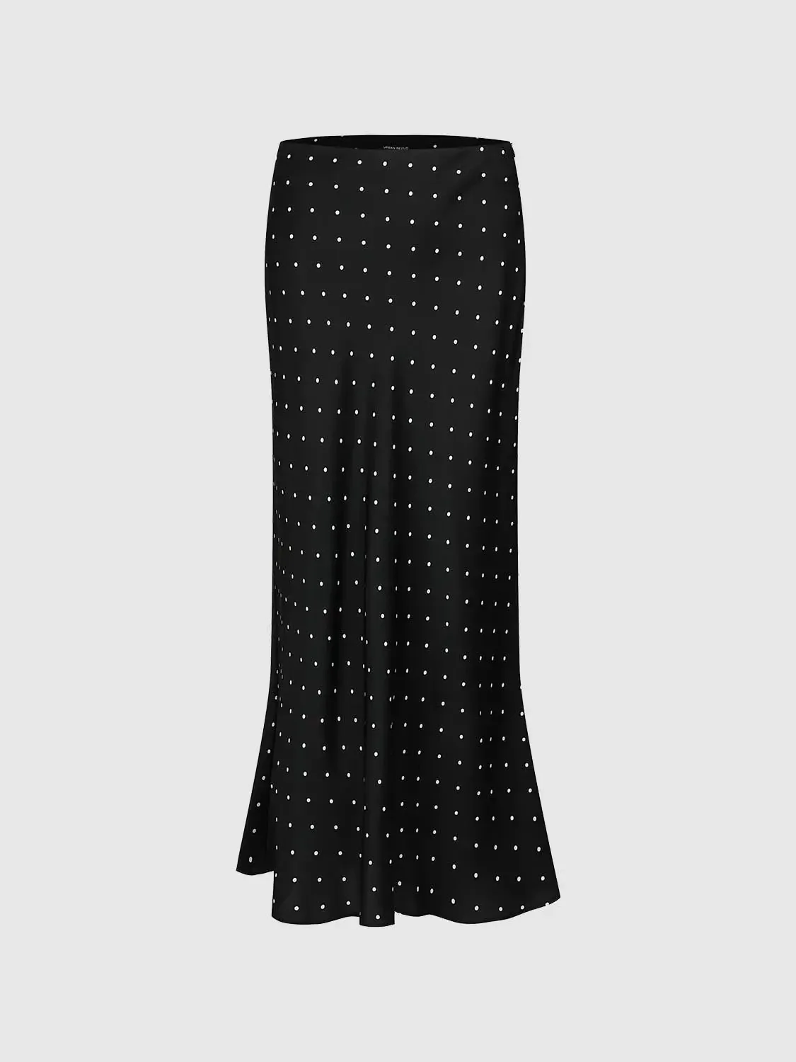 17818-polka-dot-fishtail-midi-elegant-draped-skirt-2.webp Polka Dot Fishtail Midi Elegant Draped Skirt