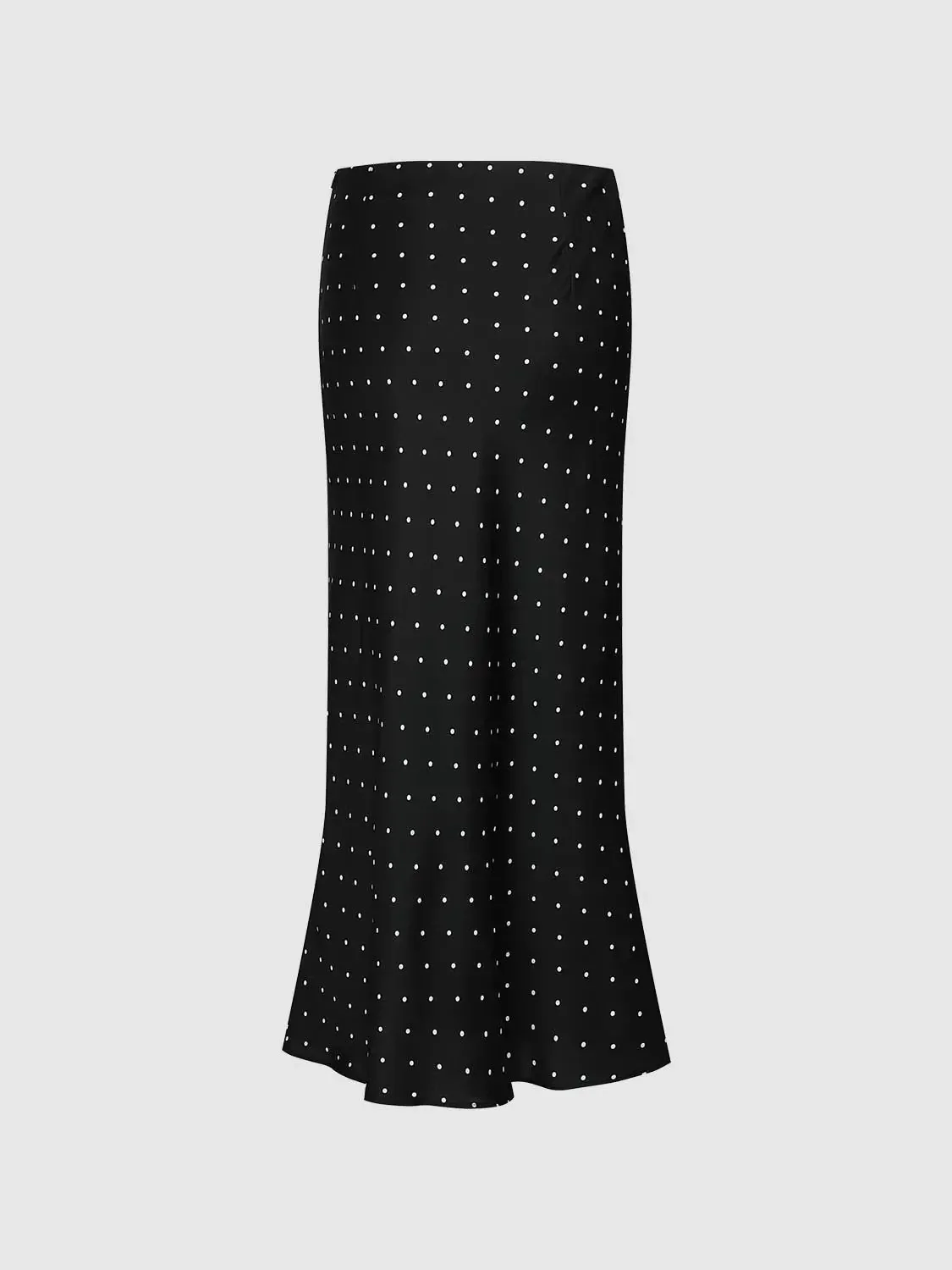 17818-polka-dot-fishtail-midi-elegant-draped-skirt-3.webp Polka Dot Fishtail Midi Elegant Draped Skirt