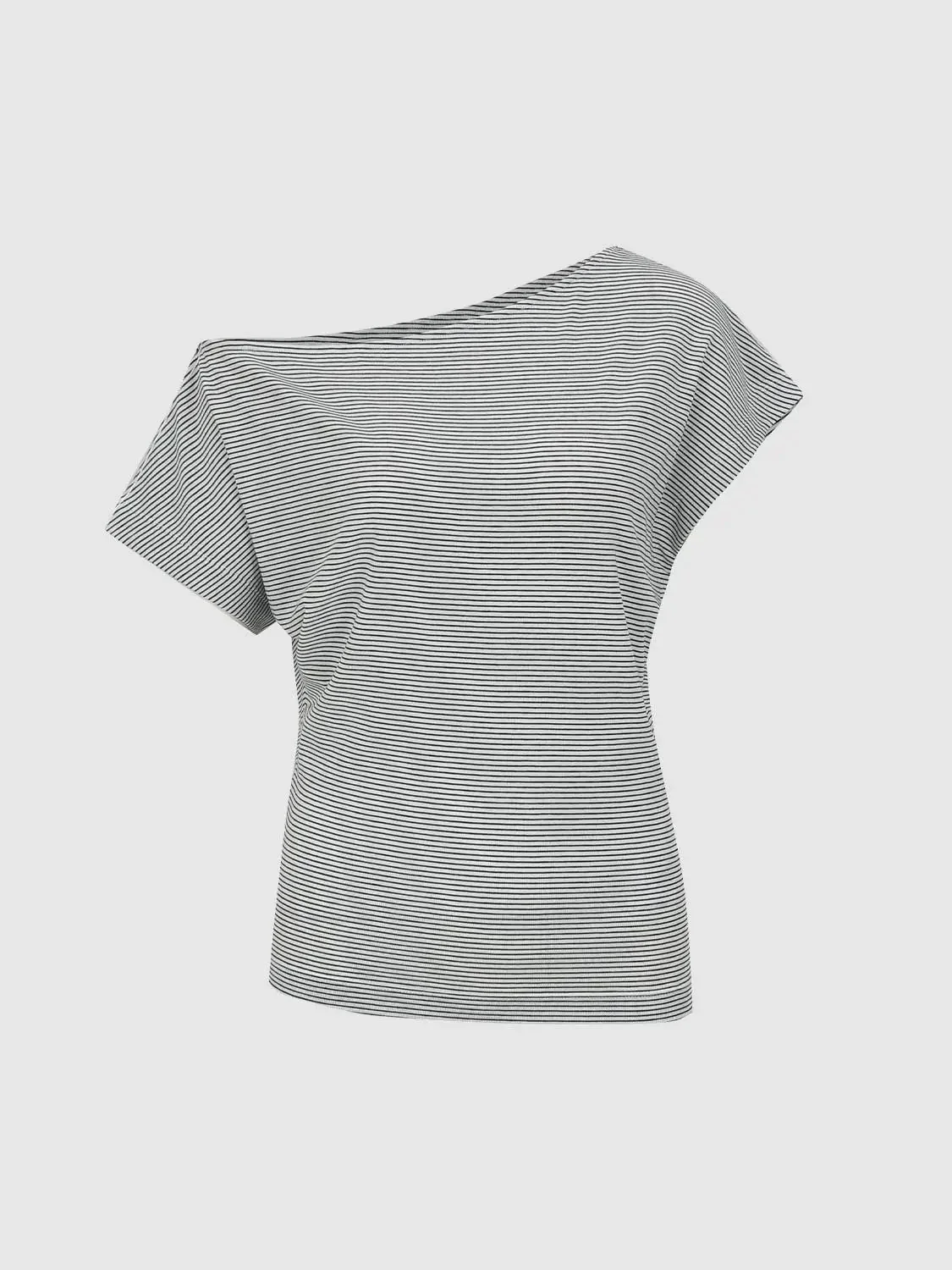 17853-one-shoulder-stripe-lyocell-viscose-relaxed-fit-top-7.webp One Shoulder Stripe Lyocell Viscose Relaxed Fit Top