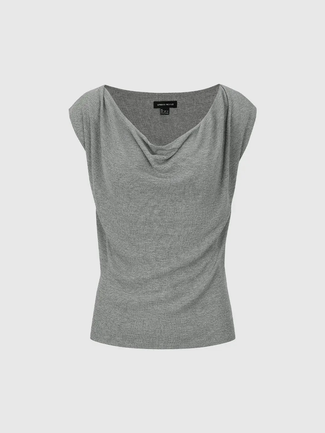17883-one-shoulder-capped-sleeve-knitted-t-shirts-15.webp One Shoulder Capped Sleeve Knitted T-Shirts