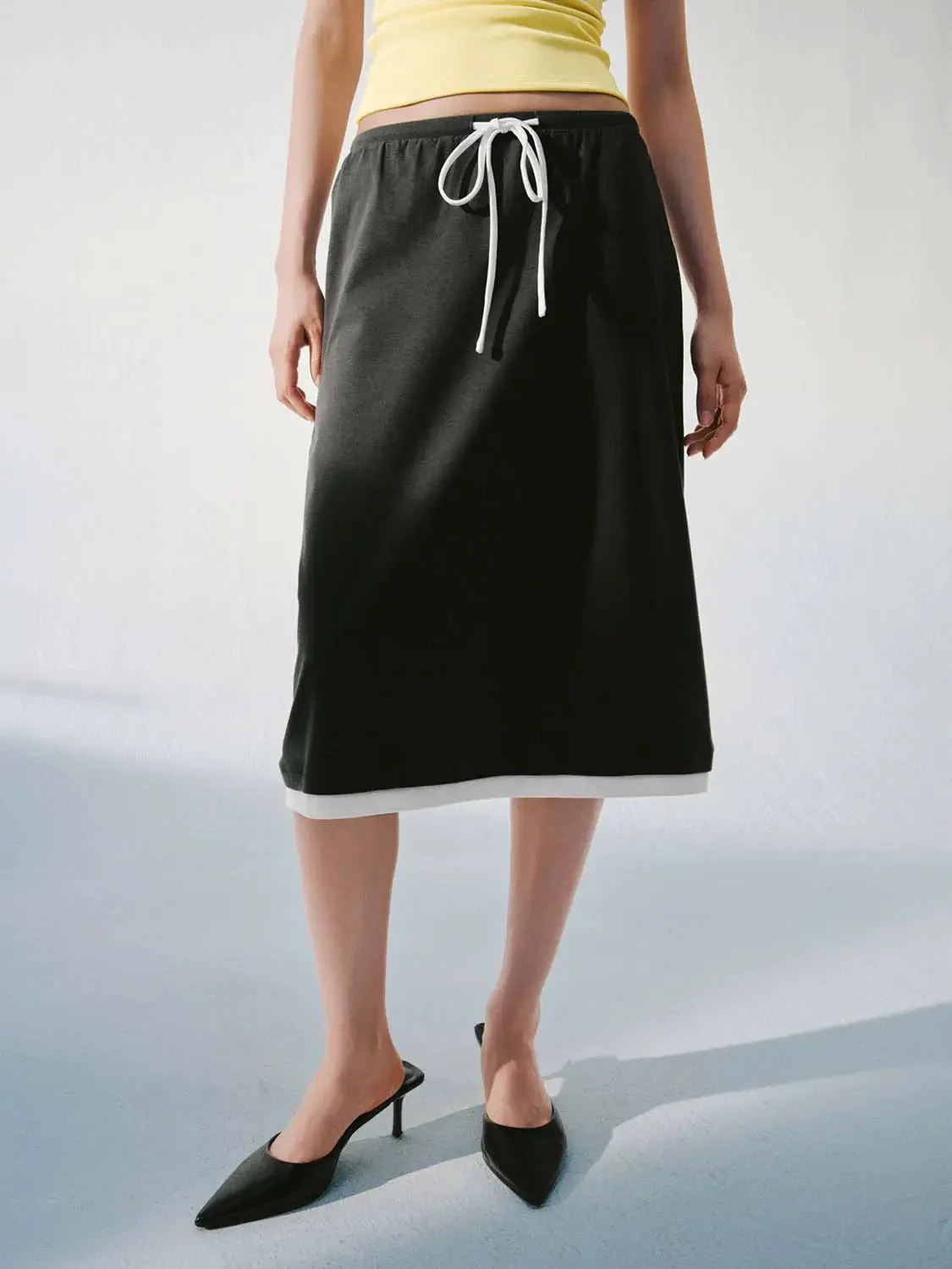 17906-cotton-lyocell-drawstring-aline-midi-skirt-1.webp Cotton Lyocell Drawstring Aline Midi Skirt