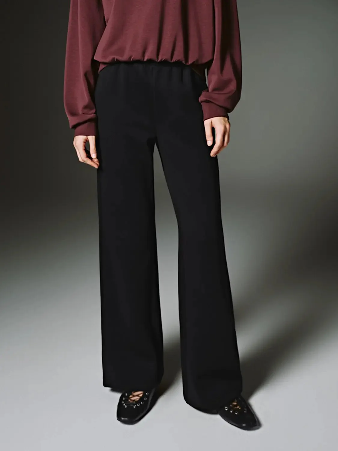 17930-drawstring-pull-on-flare-pants-21.webp Drawstring Pull On Flare Pants