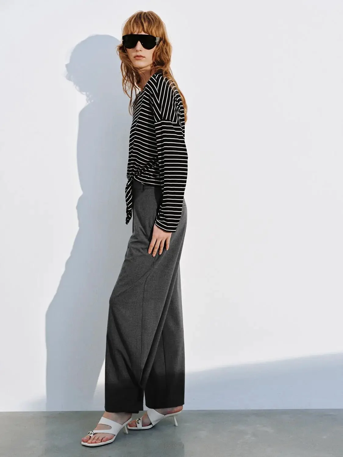 18015-viscose-blend-striped-tie-front-long-sleeve-top-5.webp Viscose Blend Striped Tie Front Long Sleeve Top