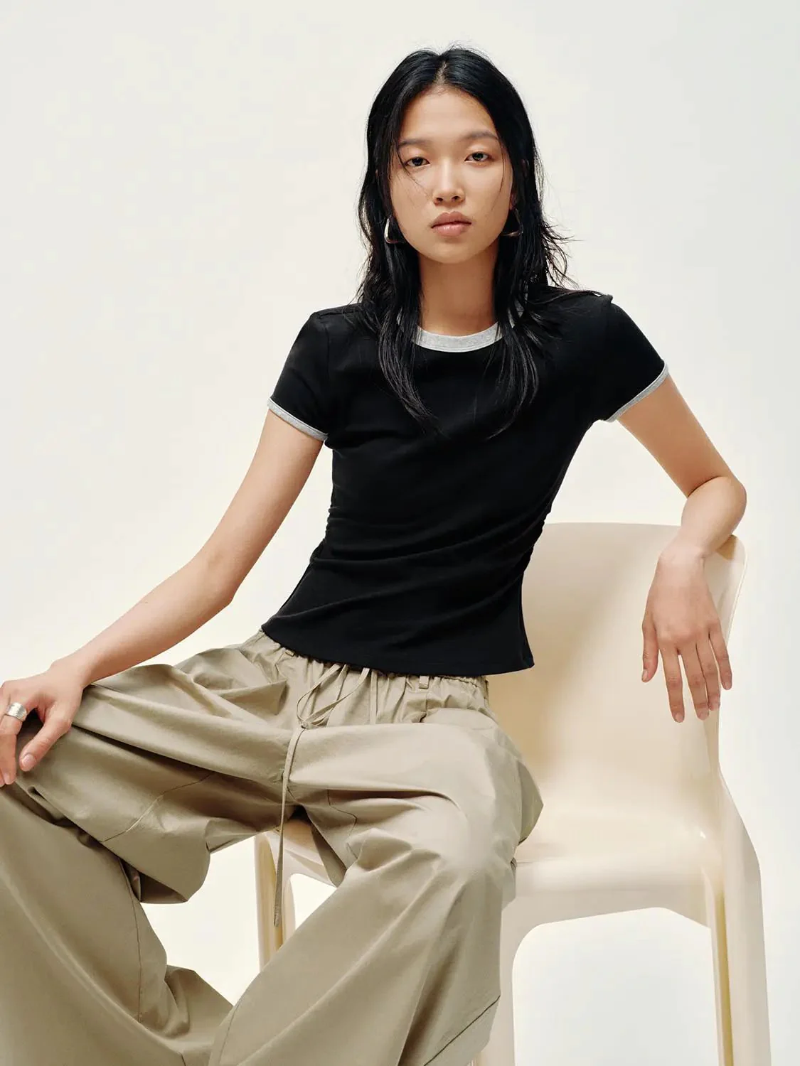 18029-cotton-lyocell-blend-crew-neck-contrast-trim-t-shirt-18.webp Cotton Lyocell Blend Crew Neck Contrast Trim T Shirt