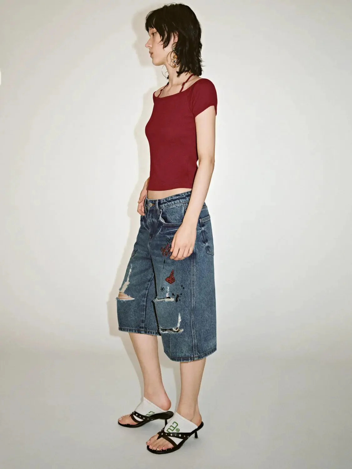 18040-cotton-strappy-boat-neck-skinny-t-shirts-4.webp Cotton Strappy Boat Neck Skinny T-Shirts