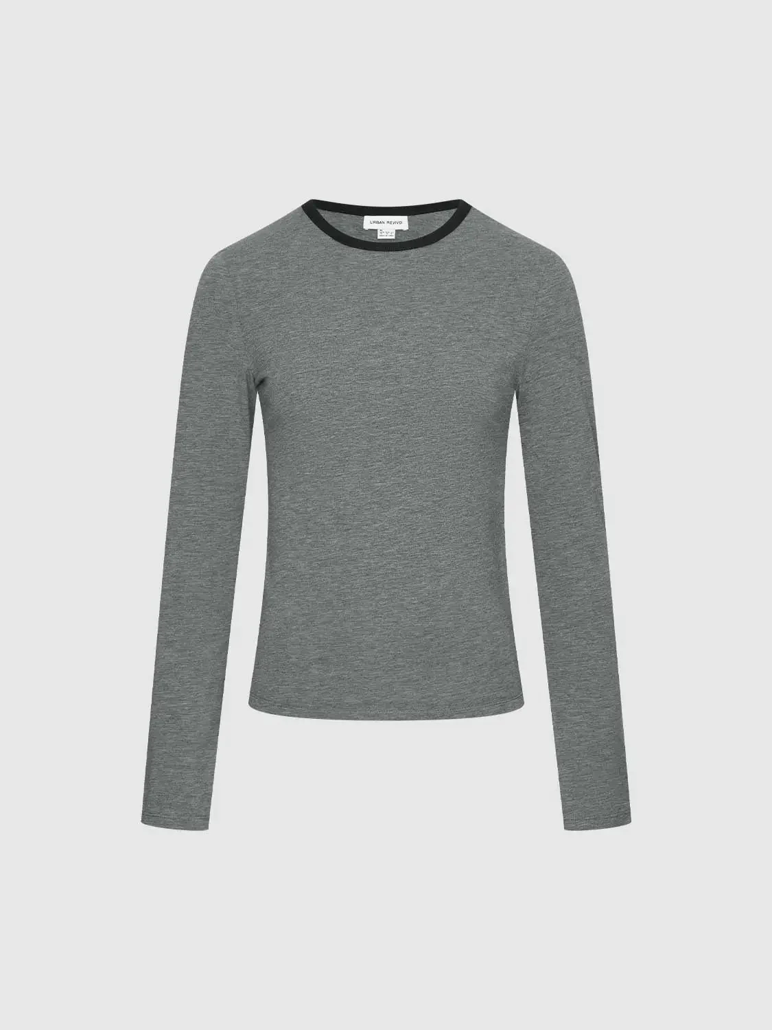 18103-navy-cotton-blend-long-sleeve-with-white-trim-t-shirt-15.webp Navy Cotton Blend Long Sleeve With White Trim T Shirt