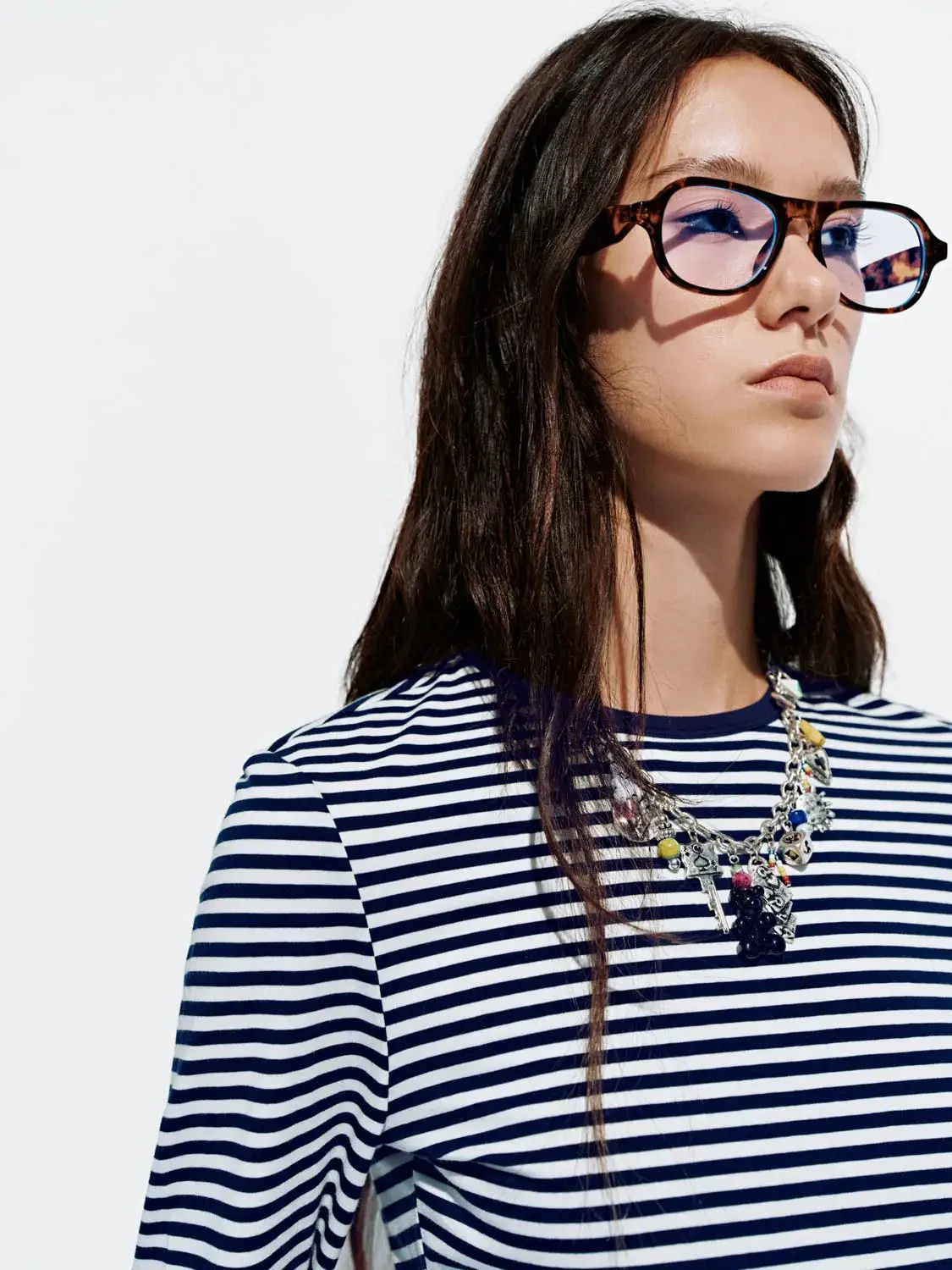 18144-striped-flare-cotton-blend-long-sleeve-shirt-3.webp Striped Flare Cotton Blend Long Sleeve Shirt