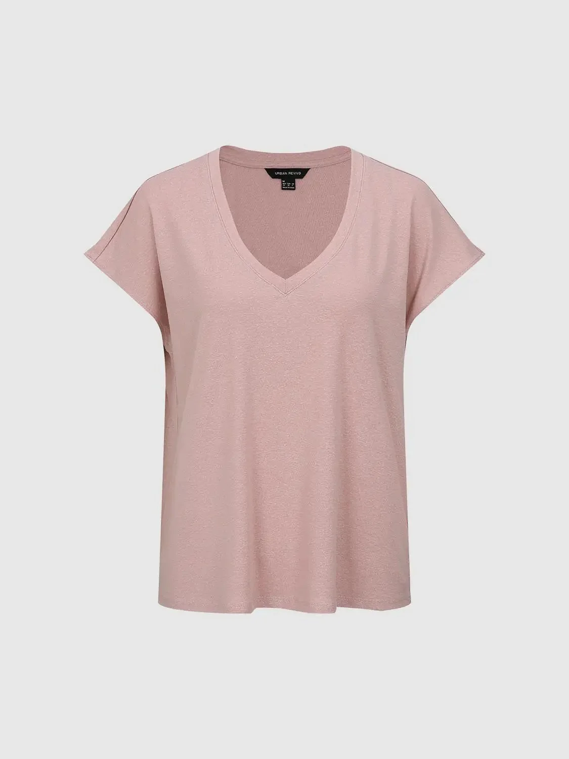 1824-lyocell-linen-v-neck-t-shirt-4.webp Lyocell Linen V Neck T Shirt