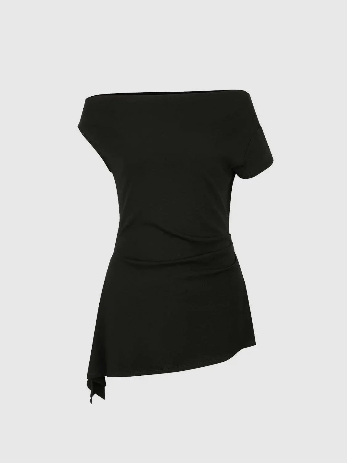 1840-asymmetric-one-shoulder-ruched-knit-silhouette-top-7.webp Asymmetric One Shoulder Ruched Knit Silhouette Top