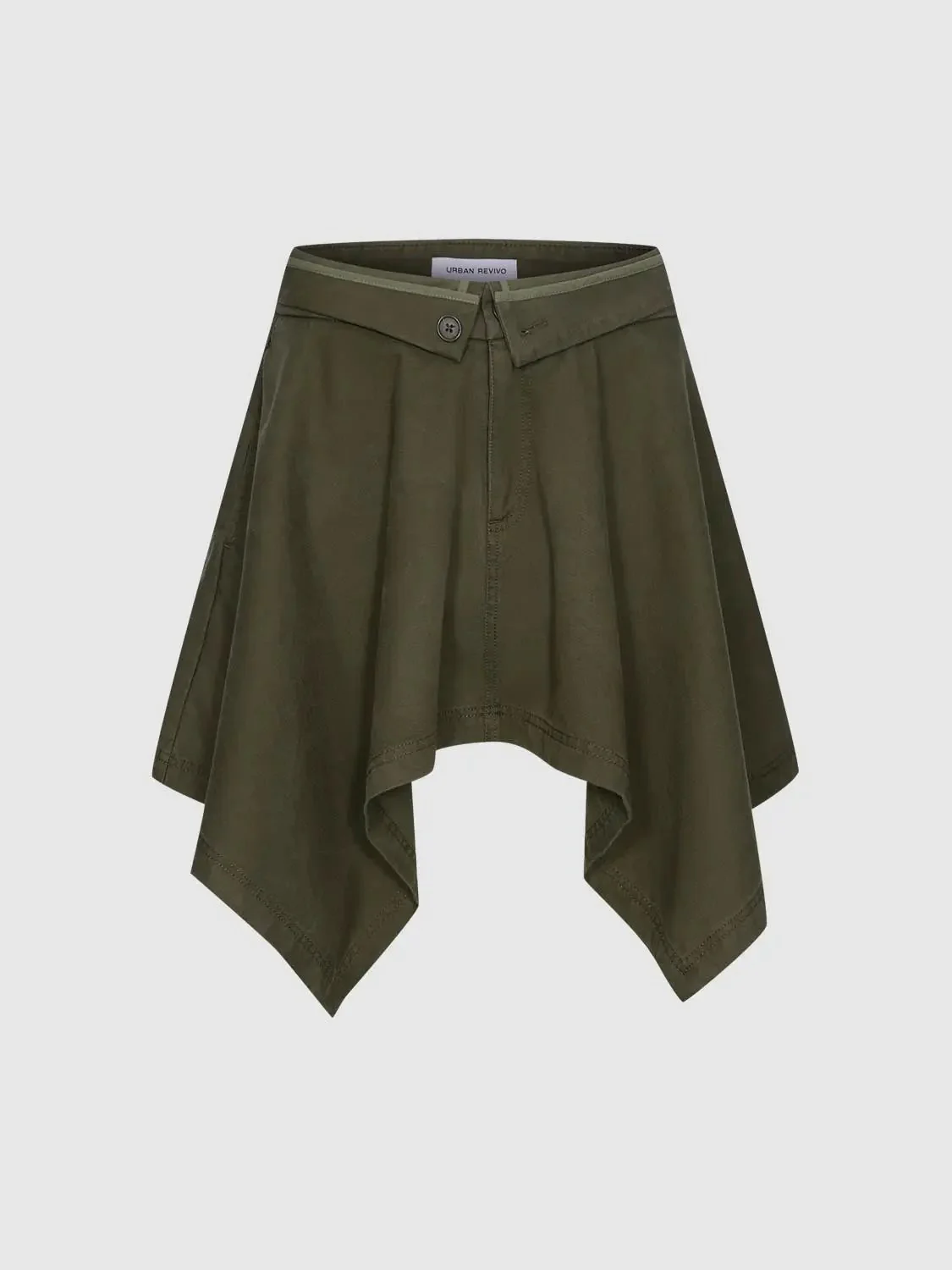18429-olive-cotton-foldover-asymmetric-a-line-midi-skirts-2.webp Olive Cotton Foldover Asymmetric A Line Midi Skirts