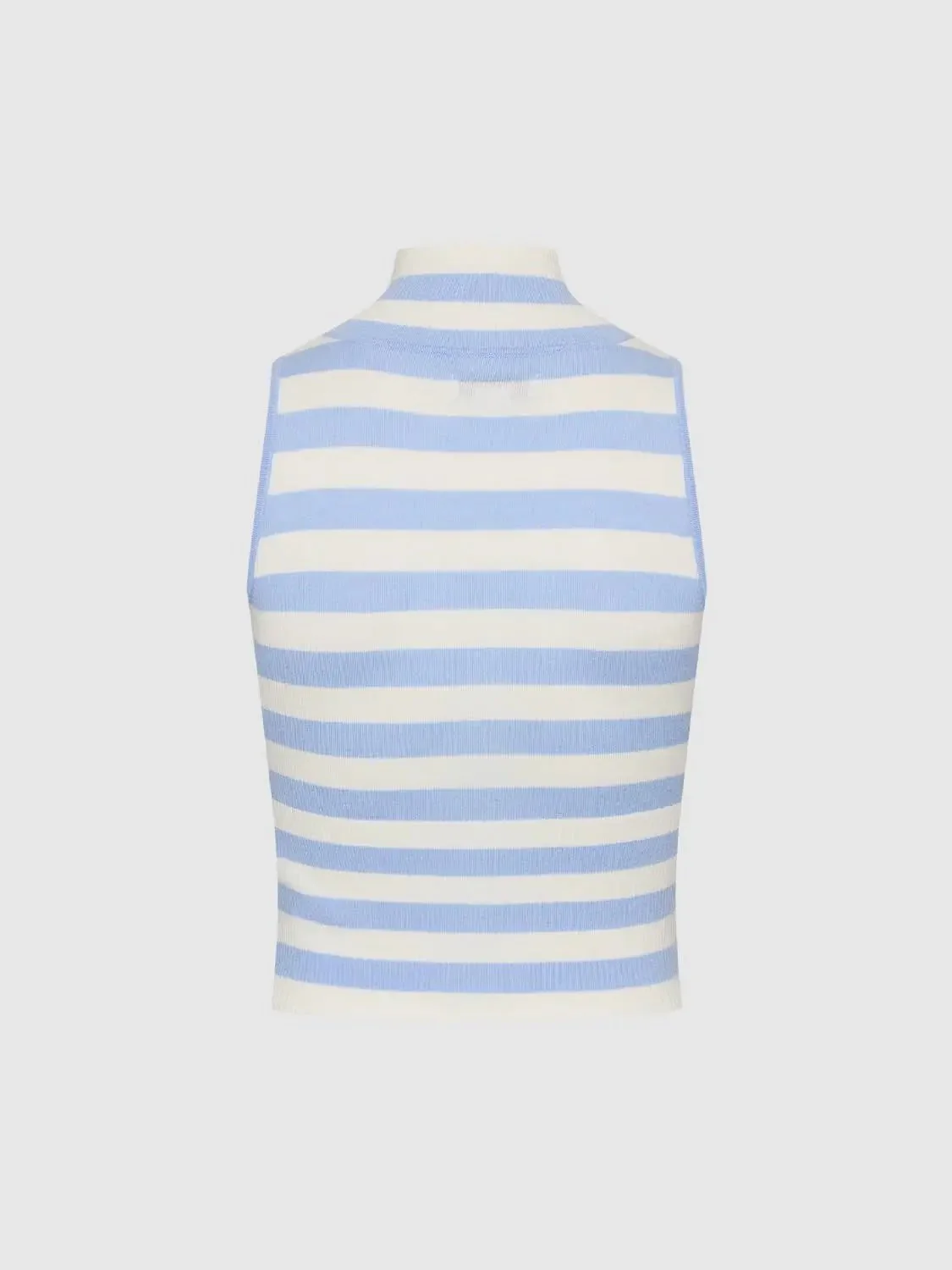 18472-striped-knit-sleeveless-zip-up-lightweight-t-shirts-7.webp Striped Knit Sleeveless Zip Up Lightweight T-Shirts