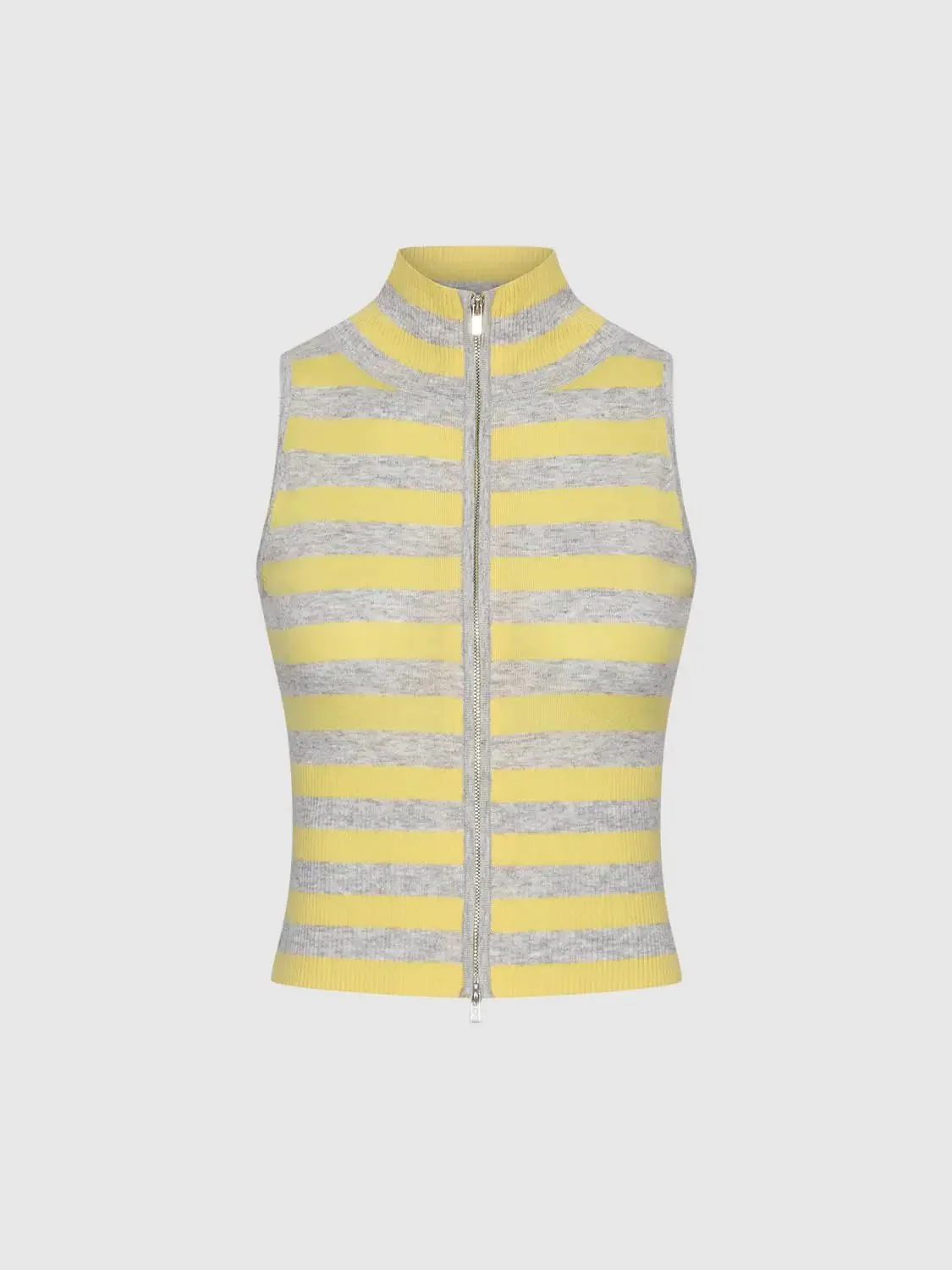 18472-striped-knit-sleeveless-zip-up-lightweight-t-shirts-9.webp Striped Knit Sleeveless Zip Up Lightweight T-Shirts