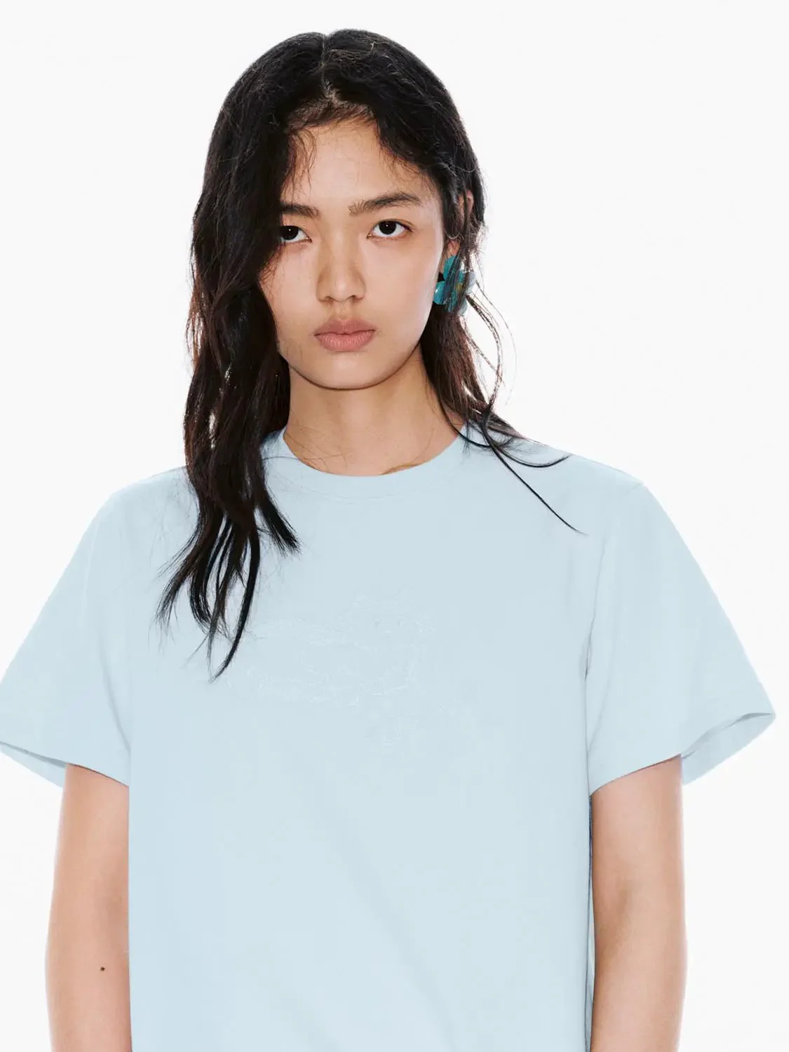 18495-cotton-crew-neck-tee-with-slight-stretch-t-shirts-3.webp Cotton Crew Neck Tee With Slight Stretch T-Shirts