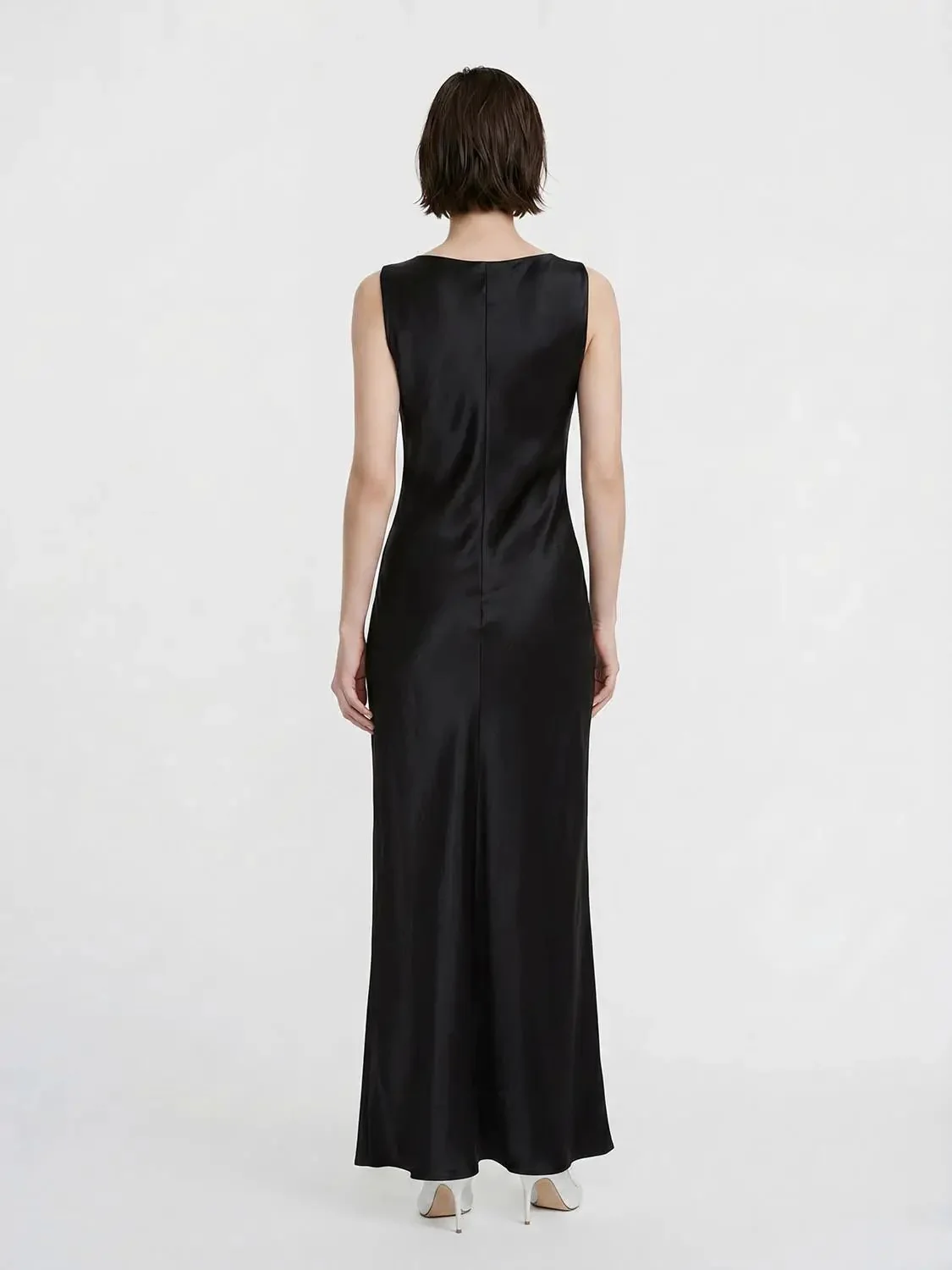 18547-satin-cowl-neck-sleeveless-midi-dress-with-side-slit-dresses-3.webp Satin Cowl Neck Sleeveless Midi Dress With Side Slit Dresses