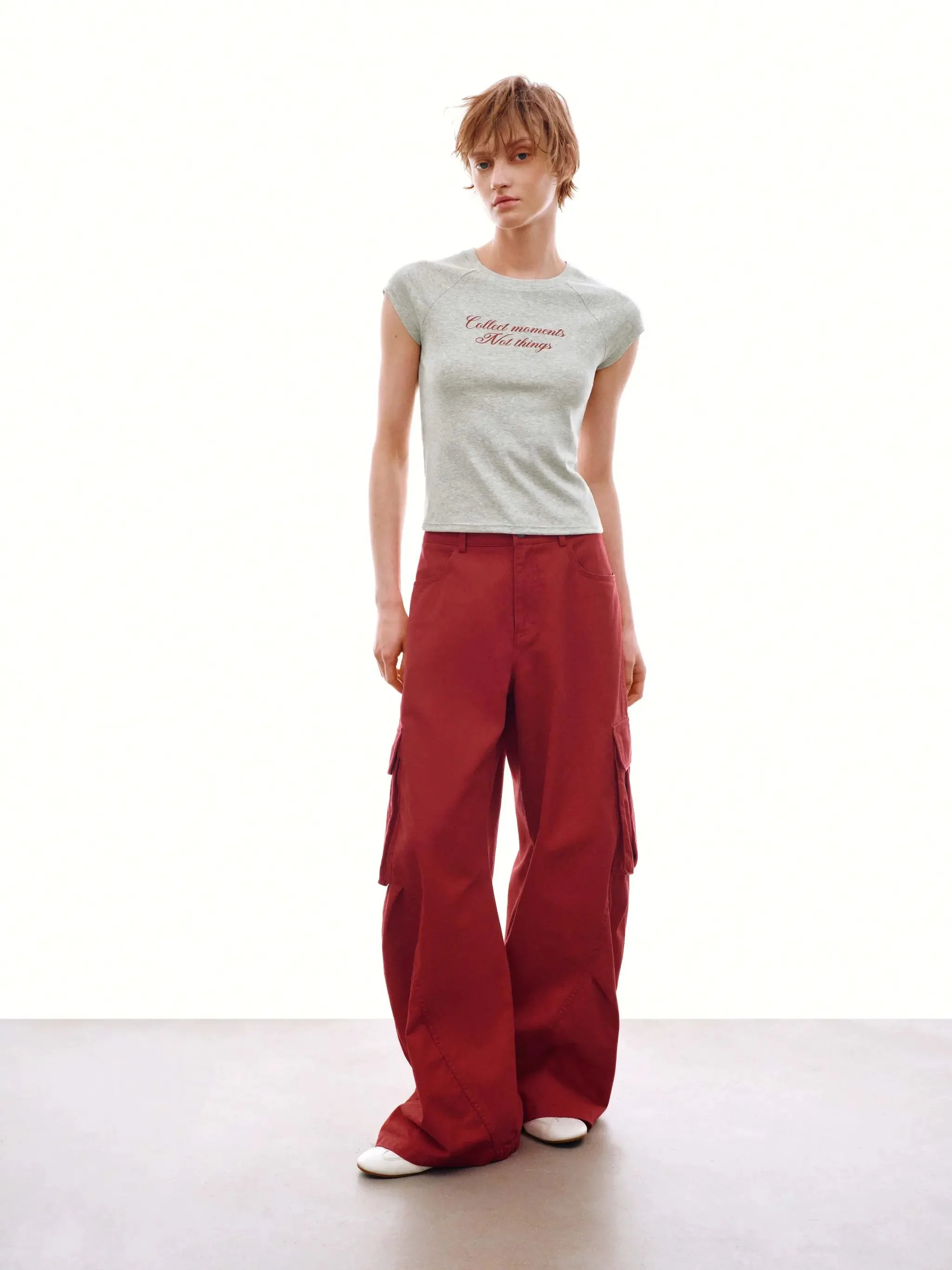Soft Cotton With Script Typography T-Shirts