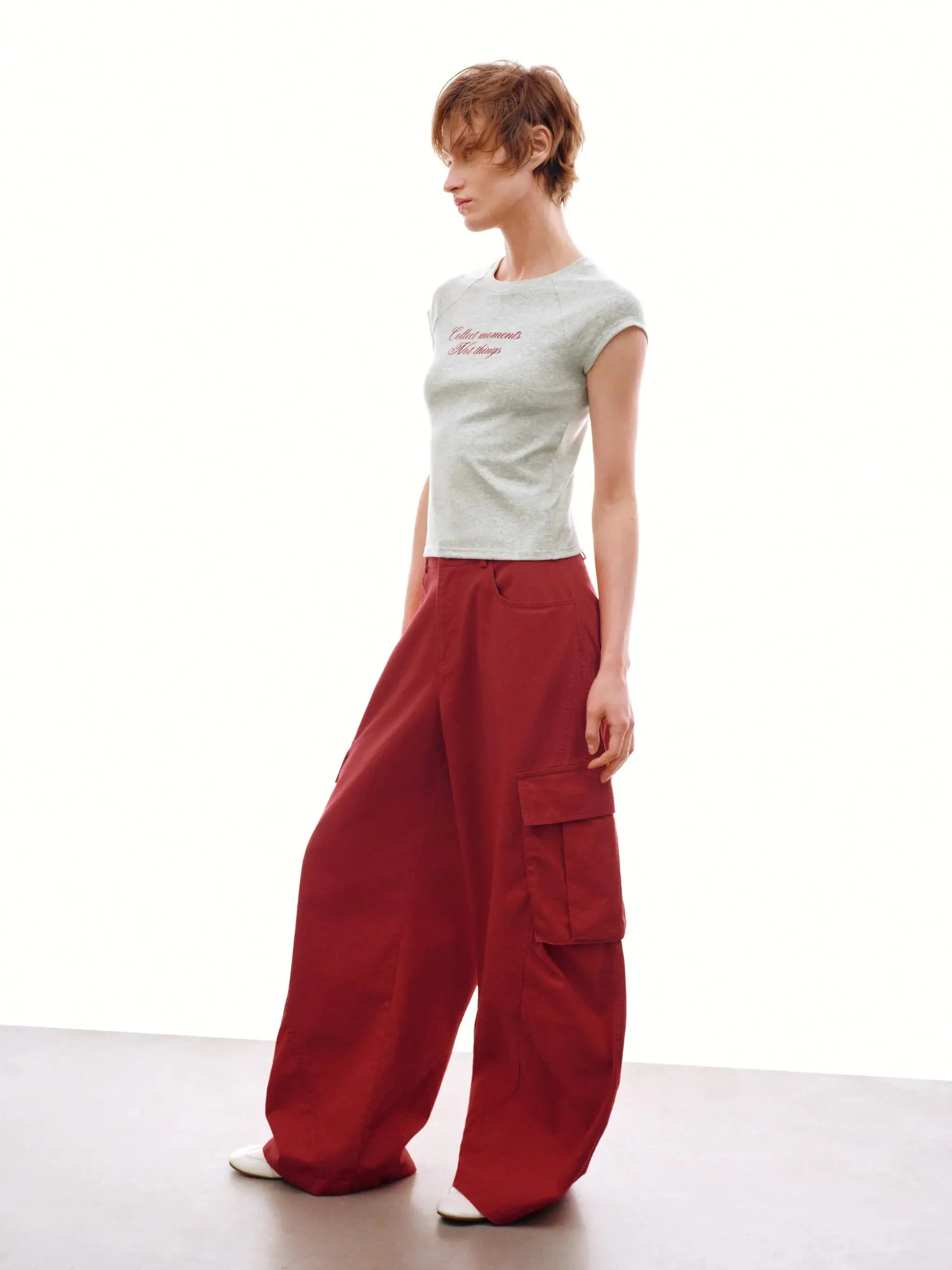 Soft Cotton With Script Typography T-Shirts