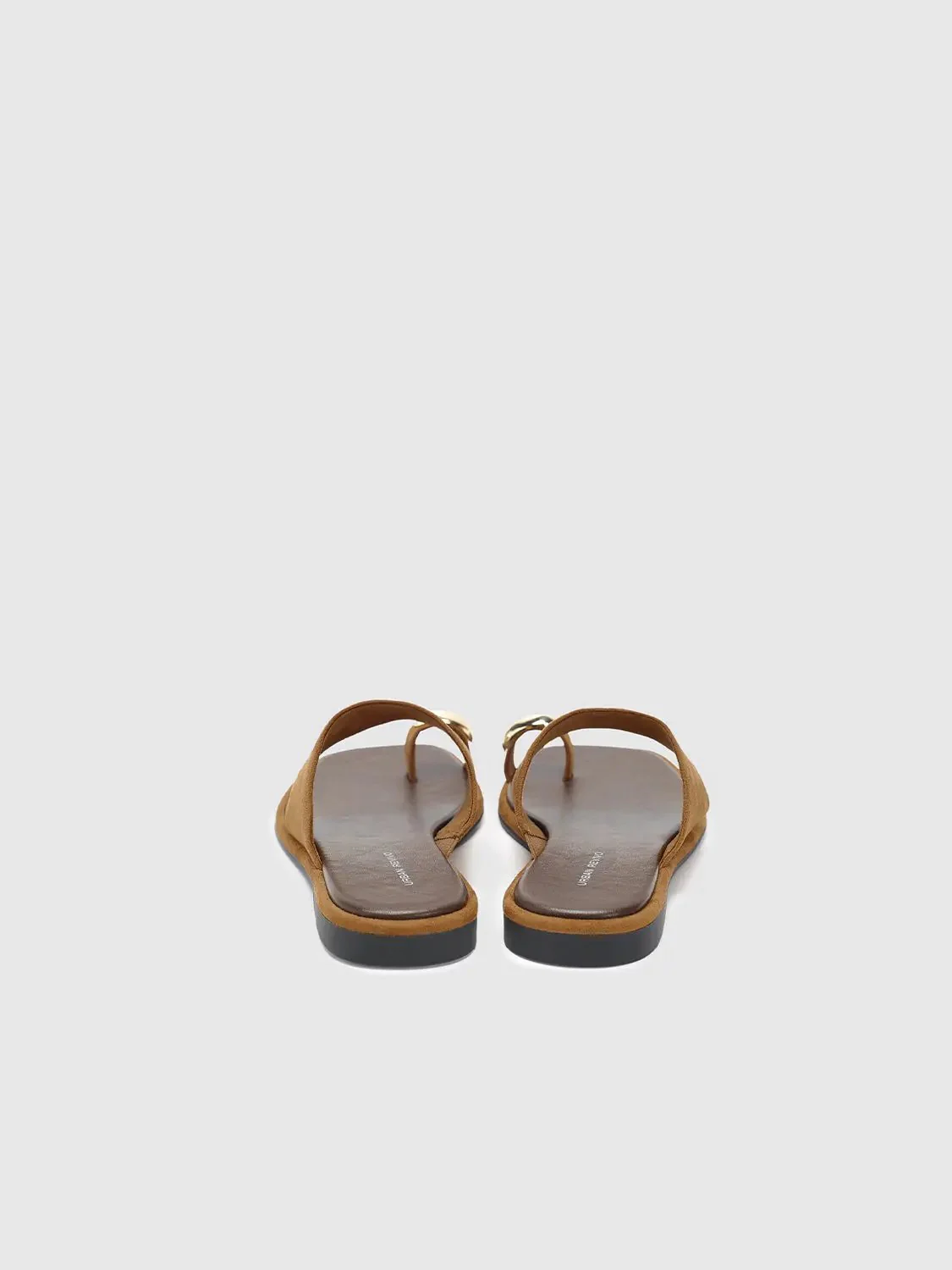 18576-two-tone-suede-strap-flat-with-gold-studs-slippers-3.webp Two Tone Suede Strap Flat With Gold Studs Slippers