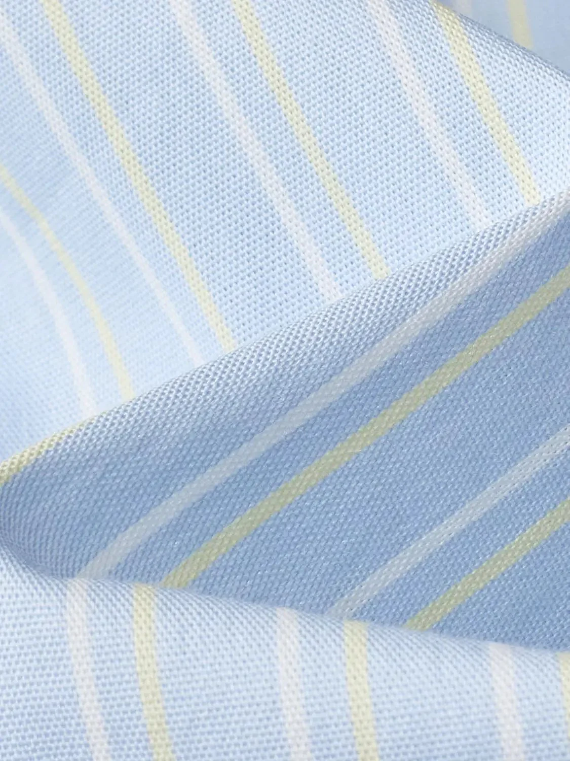 Cotton Striped Sleeveless Button Down Shirts