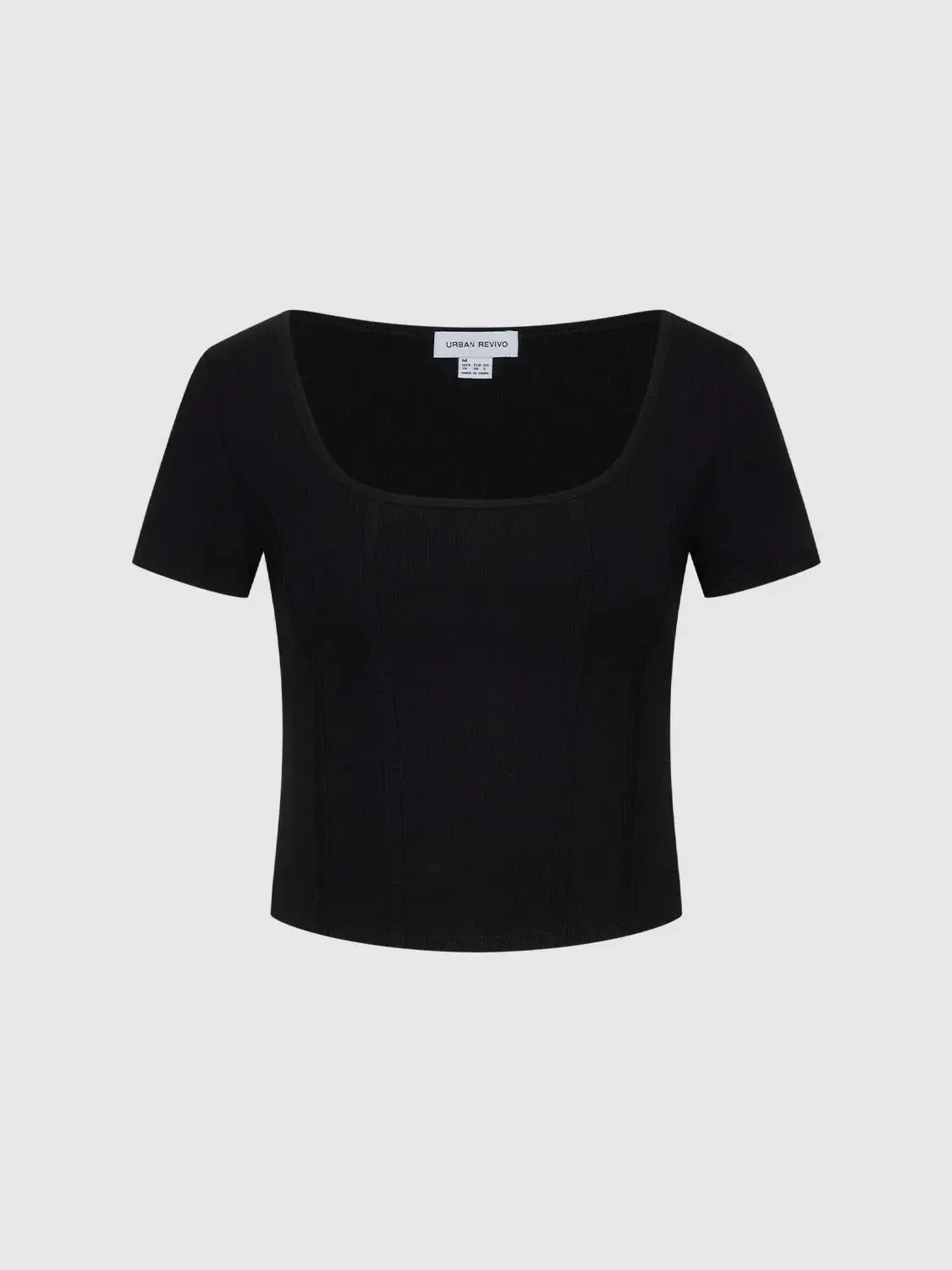 18649-cotton-scoop-neck-cropped-skinny-fit-t-shirts-7.webp Cotton Scoop-Neck Cropped Skinny-Fit T-Shirts