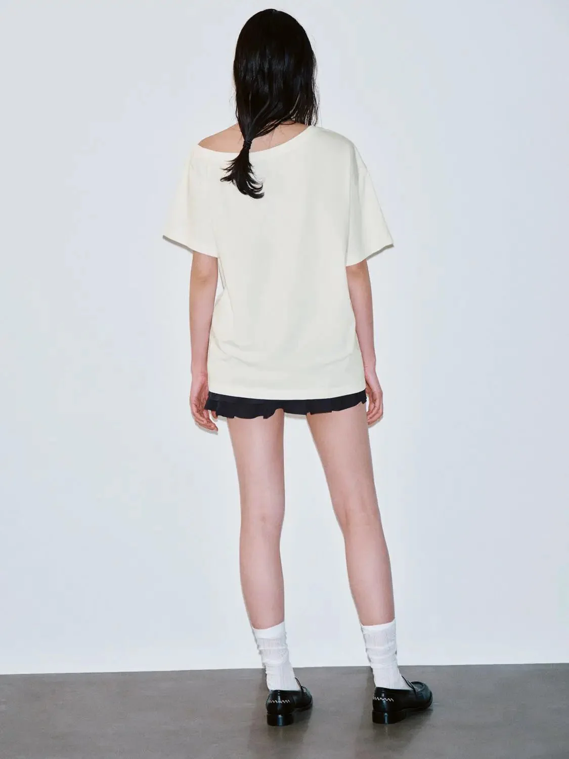 18685-cotton-blend-tiered-pleated-drawstring-mini-skirts-4.webp Cotton Blend Tiered Pleated Drawstring Mini Skirts