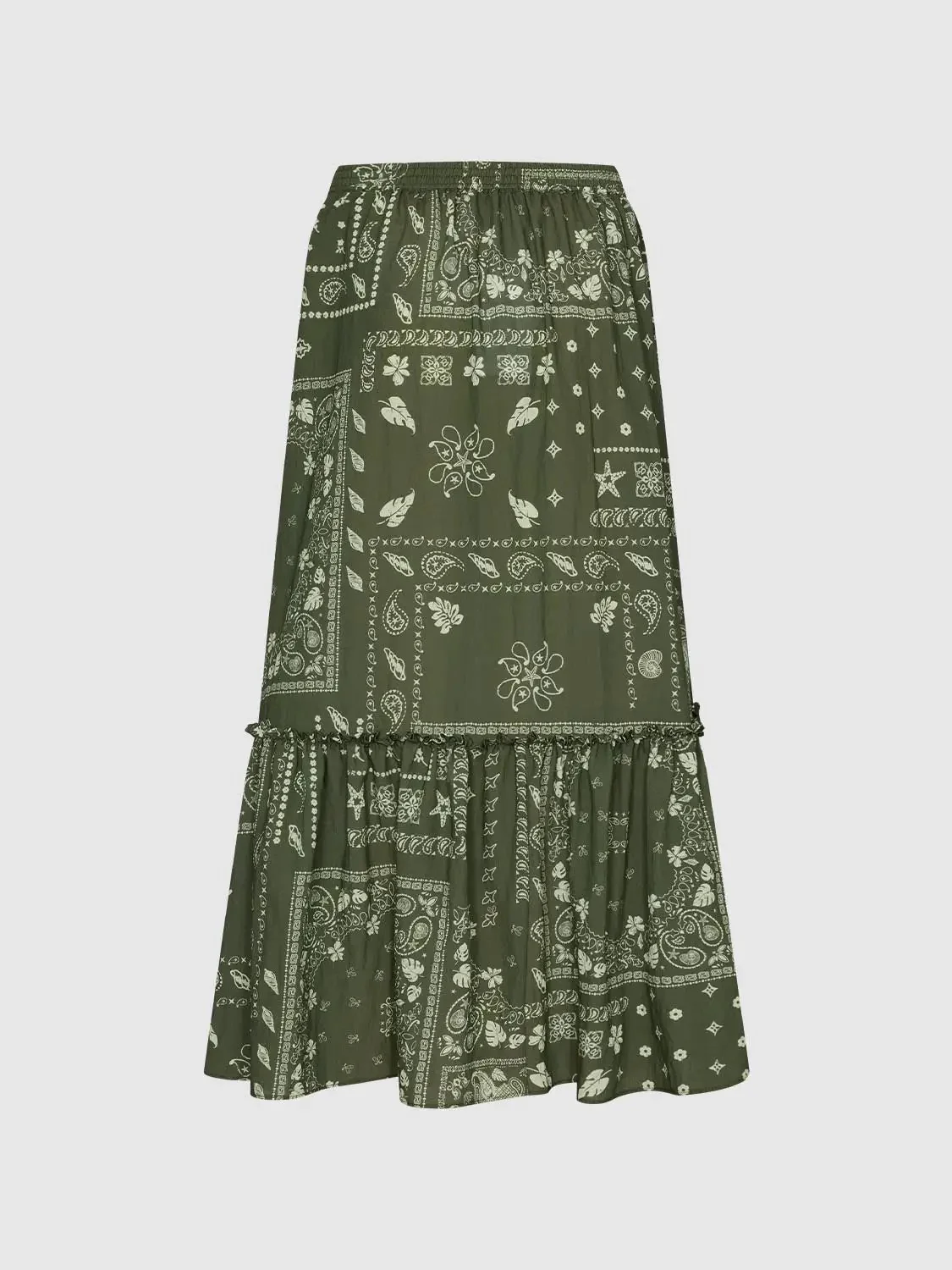 18778-printed-seamed-shirring-detail-pull-on-a-line-midi-skirts-2.webp Printed Seamed Shirring Detail Pull On A Line Midi Skirts
