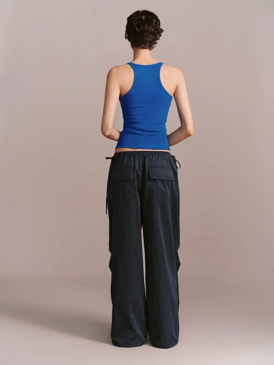 18914-drawstring-pull-on-wide-leg-pants-with-non-stretch-fabric-4.webp Drawstring Pull On Wide Leg Pants With Non Stretch Fabric