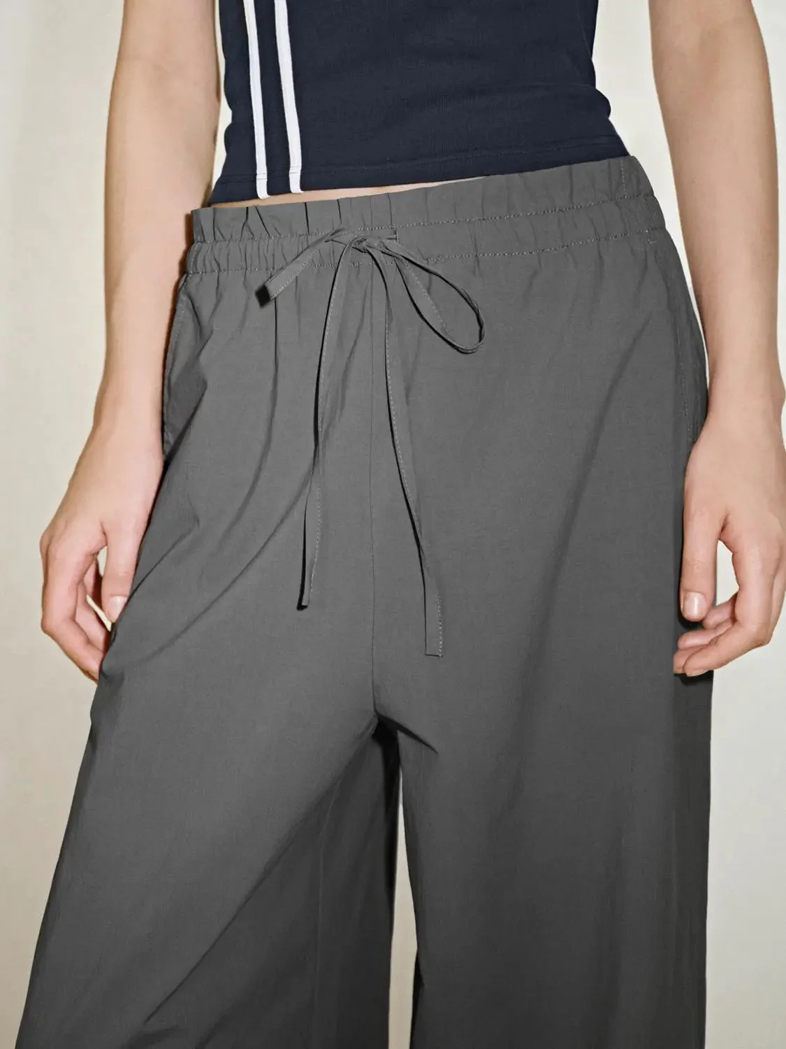 18924-drawstring-pull-on-wide-leg-pants-with-comfortable-stretch-fit-4.webp Drawstring Pull On Wide Leg Pants With Comfortable Stretch Fit