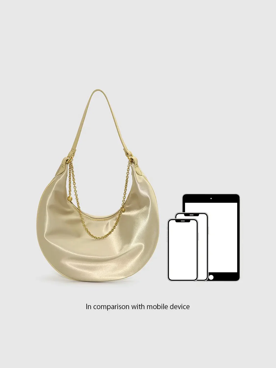 18970-chain-detail-crescent-stretch-fabric-shoulder-bags-14.webp Chain Detail Crescent Stretch Fabric Shoulder Bags